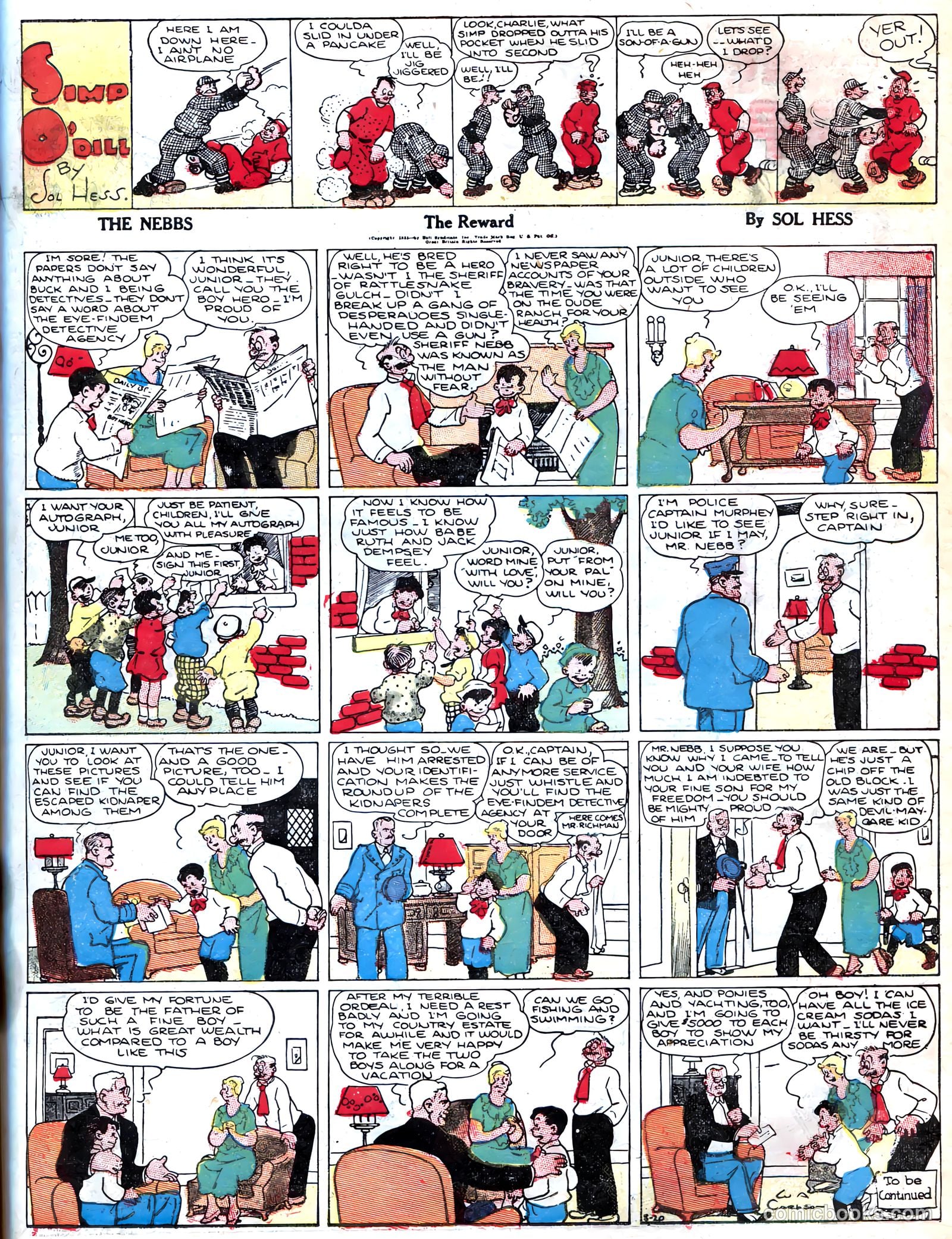 Famous Funnies #4 — page 23 of 64