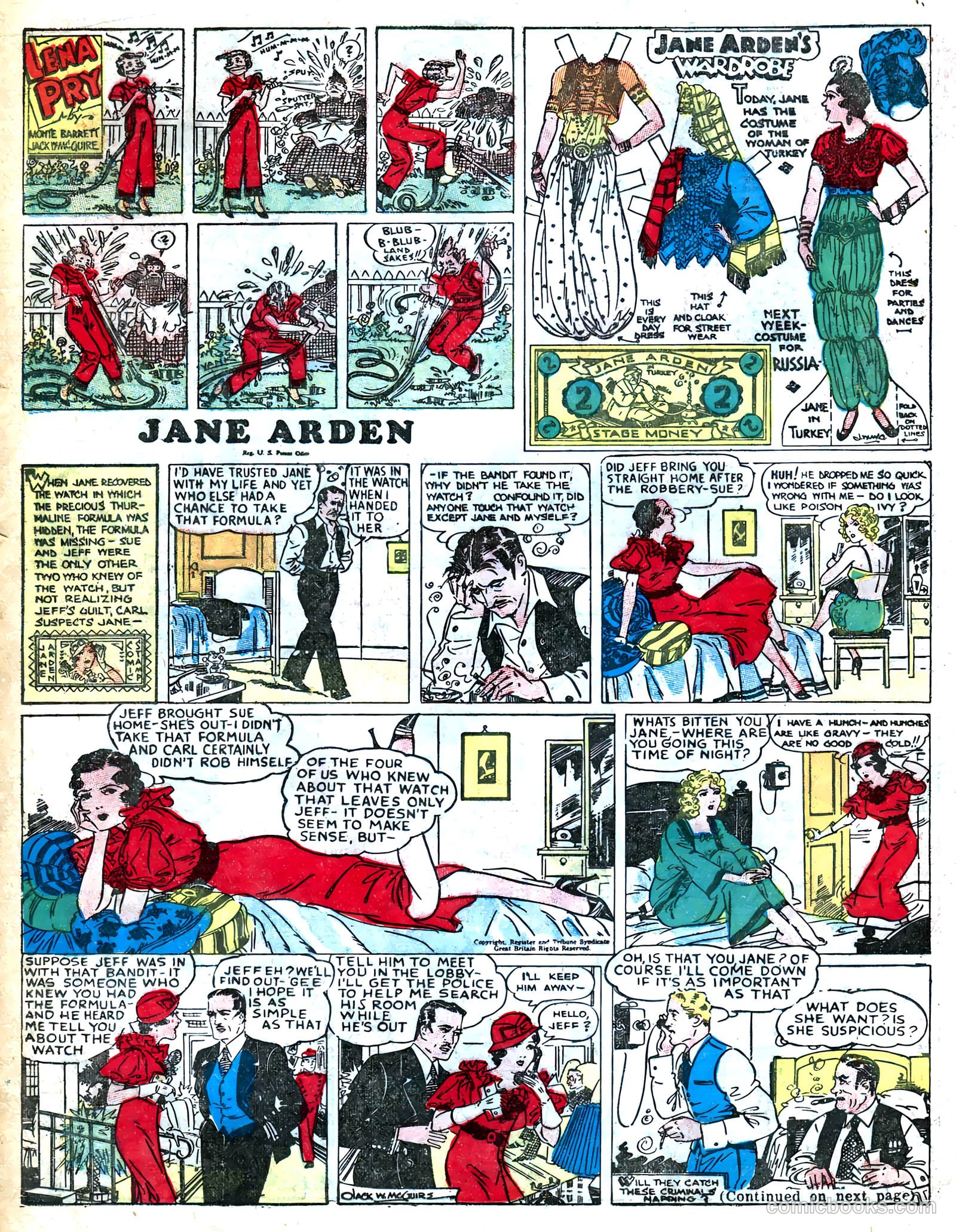 Famous Funnies #4 — page 32 of 64