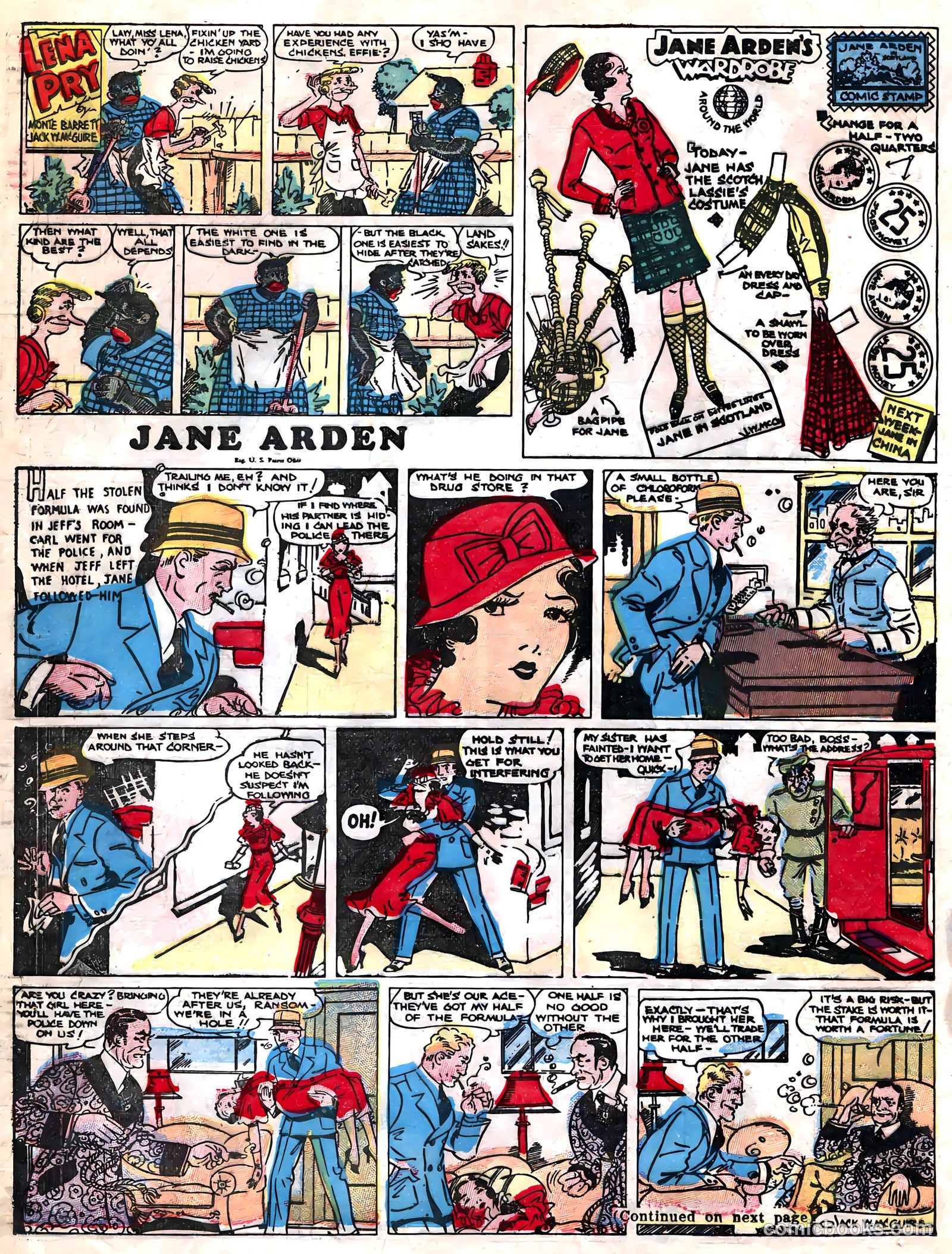 Famous Funnies #4 — page 34 of 64