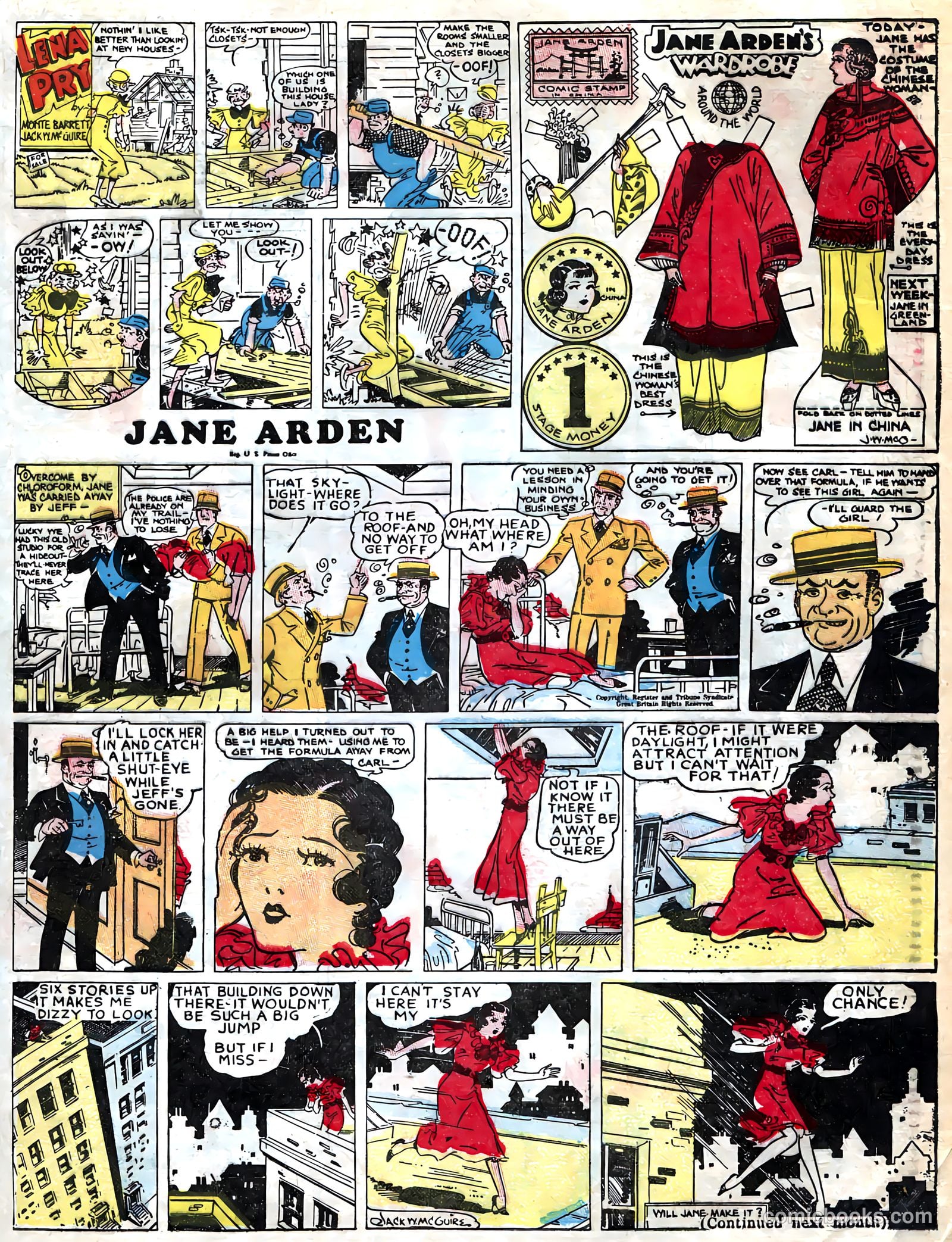 Famous Funnies #4 — page 35 of 64
