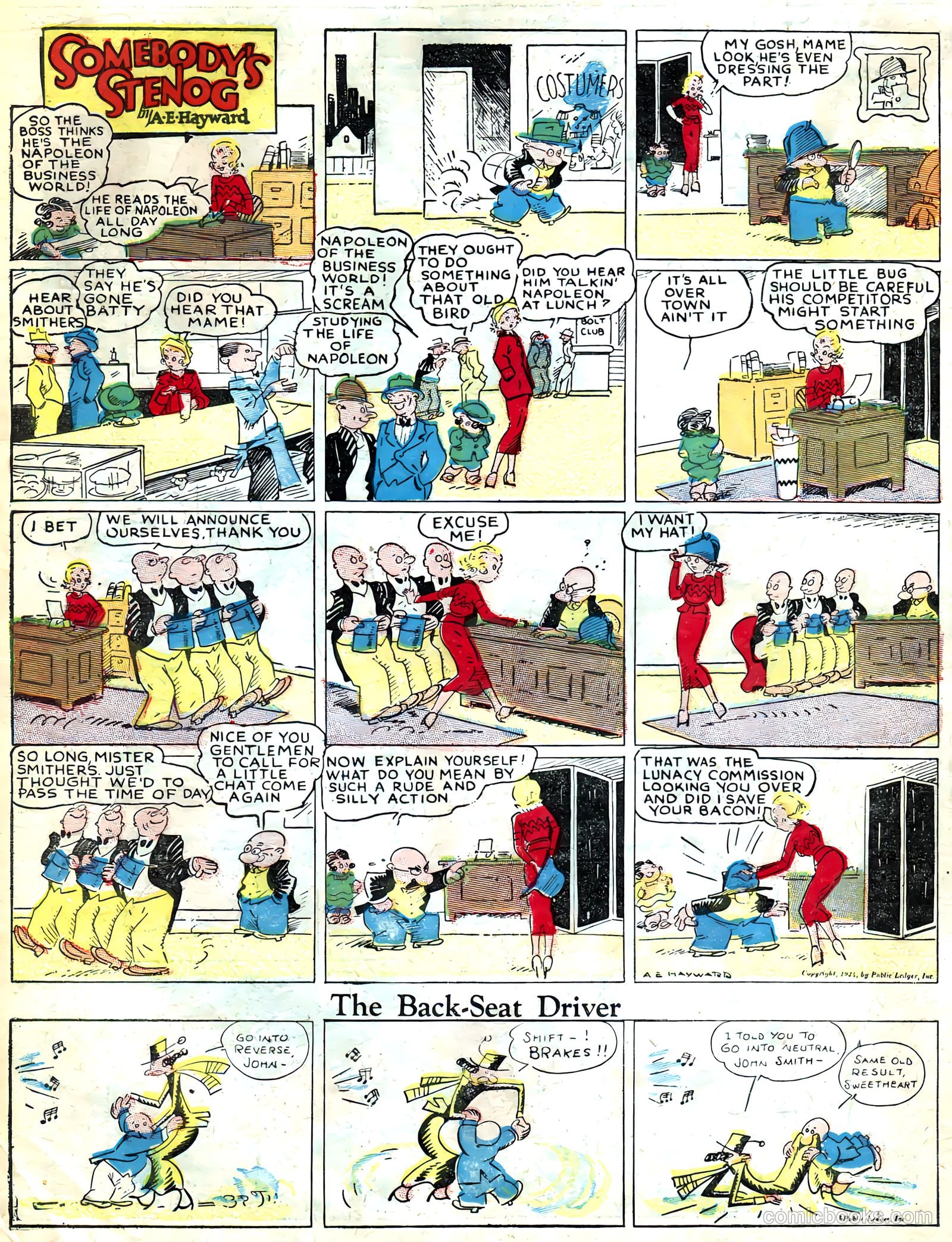 Famous Funnies #4 — page 36 of 64