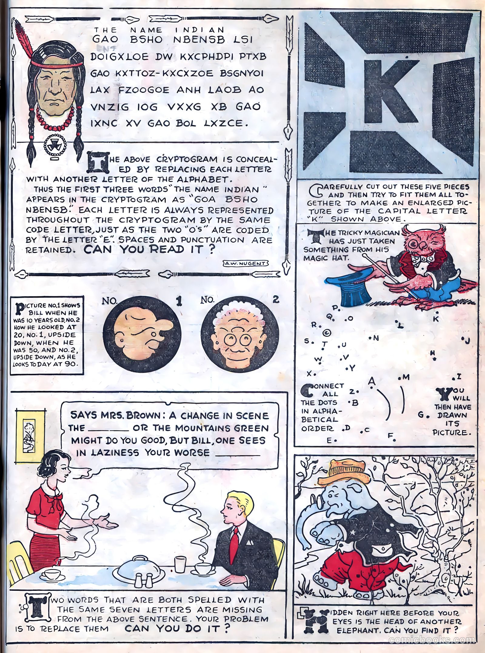 Famous Funnies #4 — page 37 of 64
