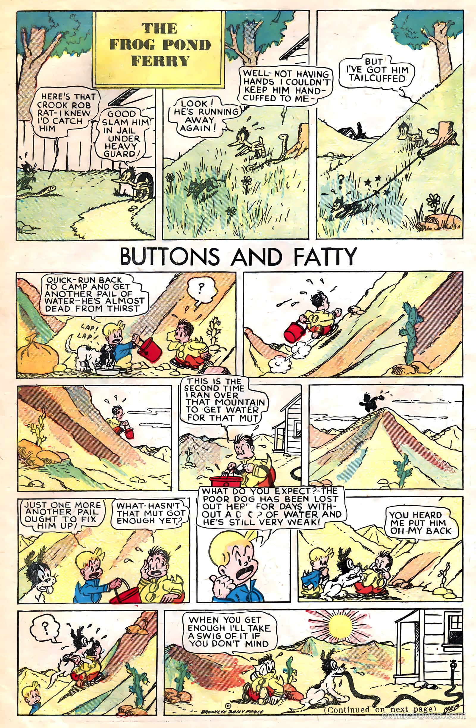 Famous Funnies #4 — page 38 of 64