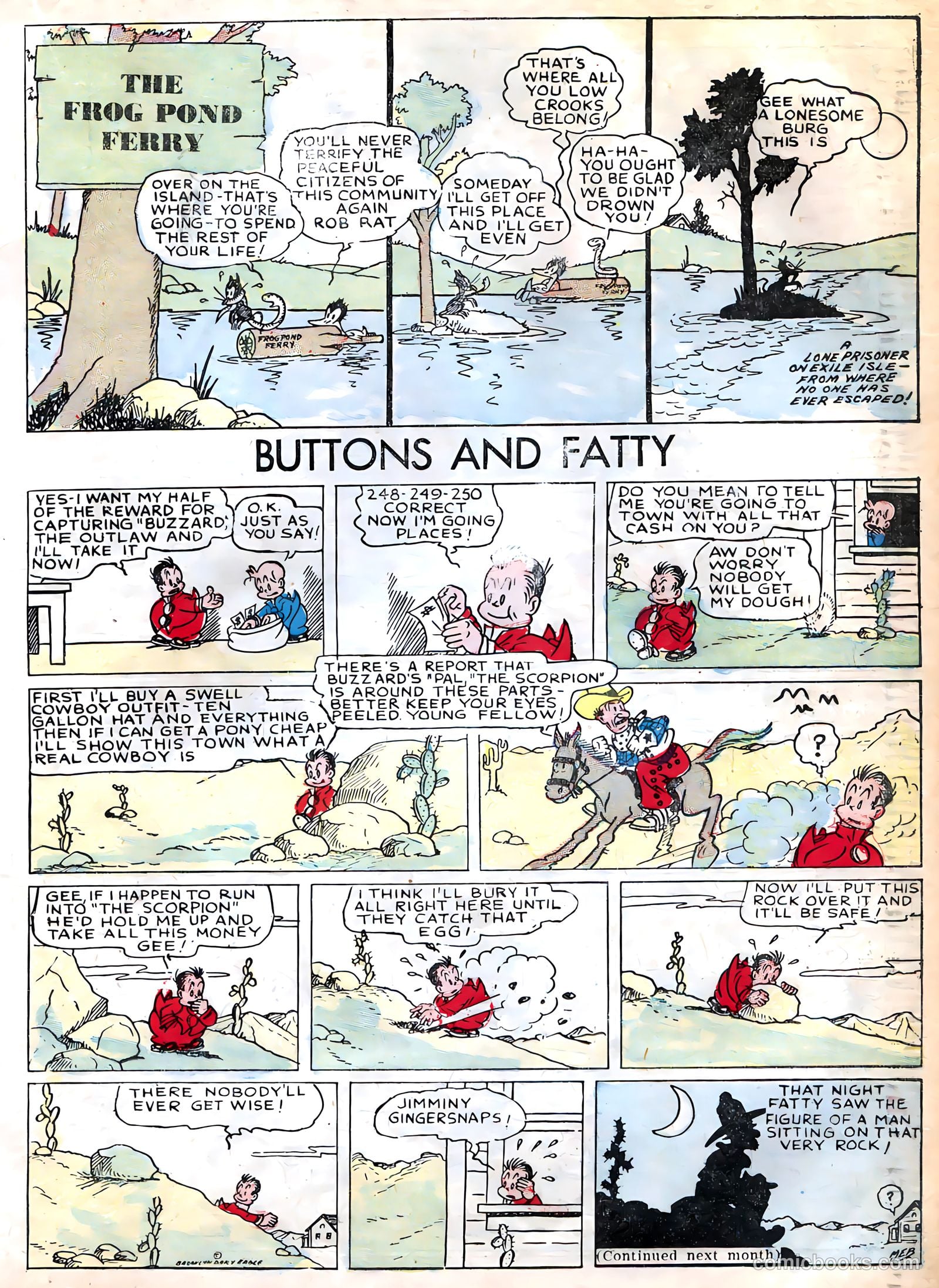 Famous Funnies #4 — page 39 of 64