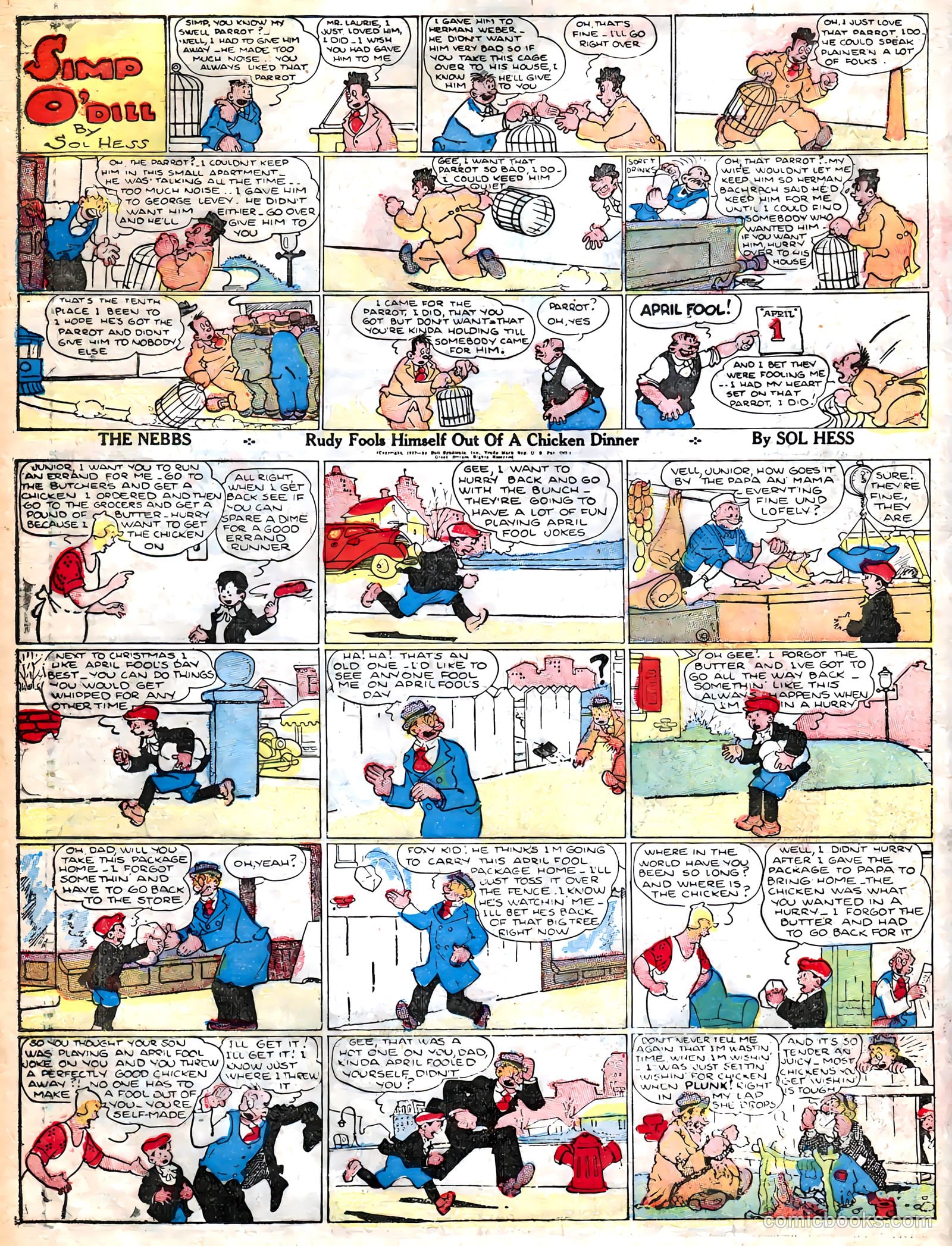 Famous Funnies #4 — page 40 of 64