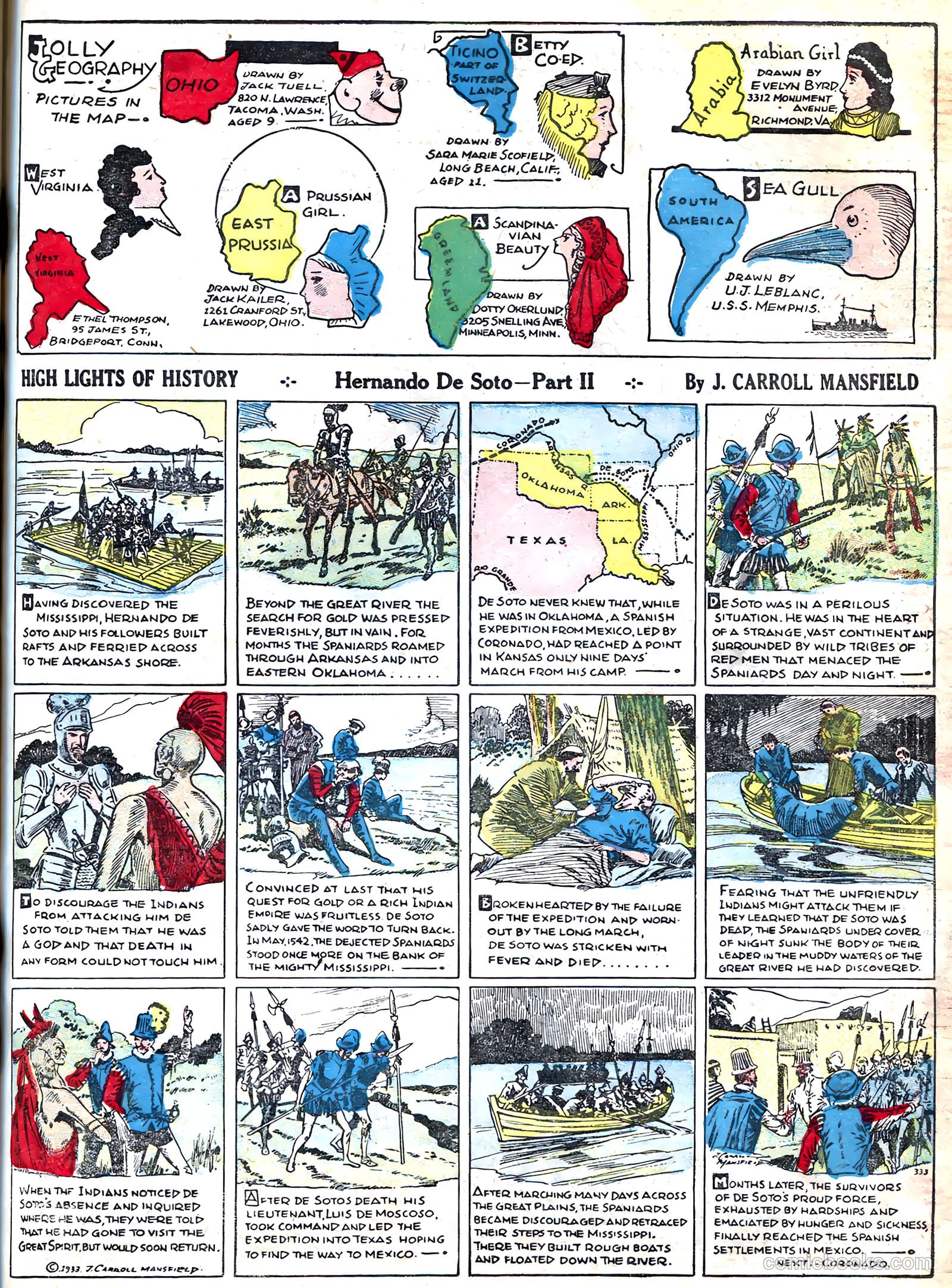 Famous Funnies #4 — page 41 of 64