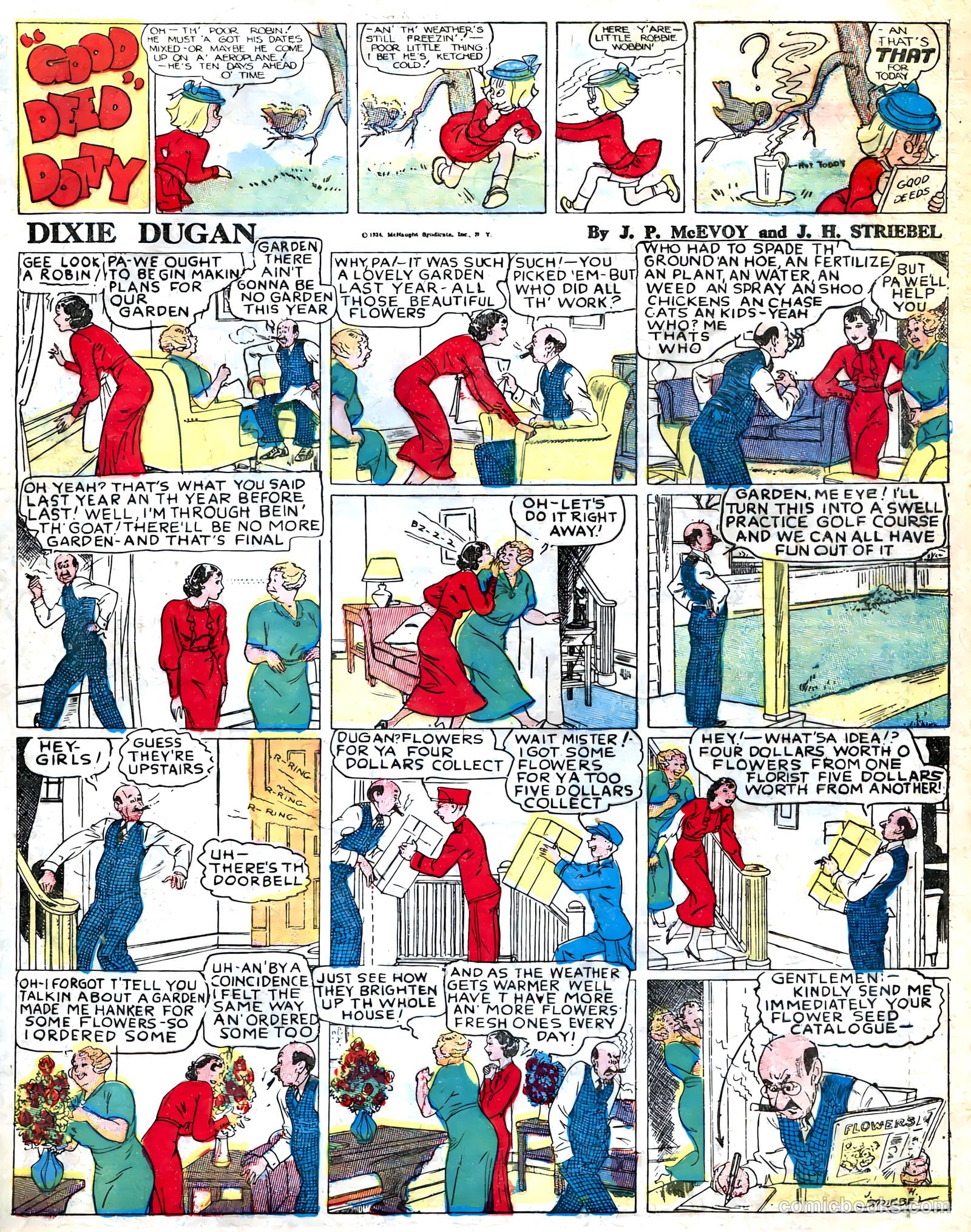 Famous Funnies #4 — page 61 of 64