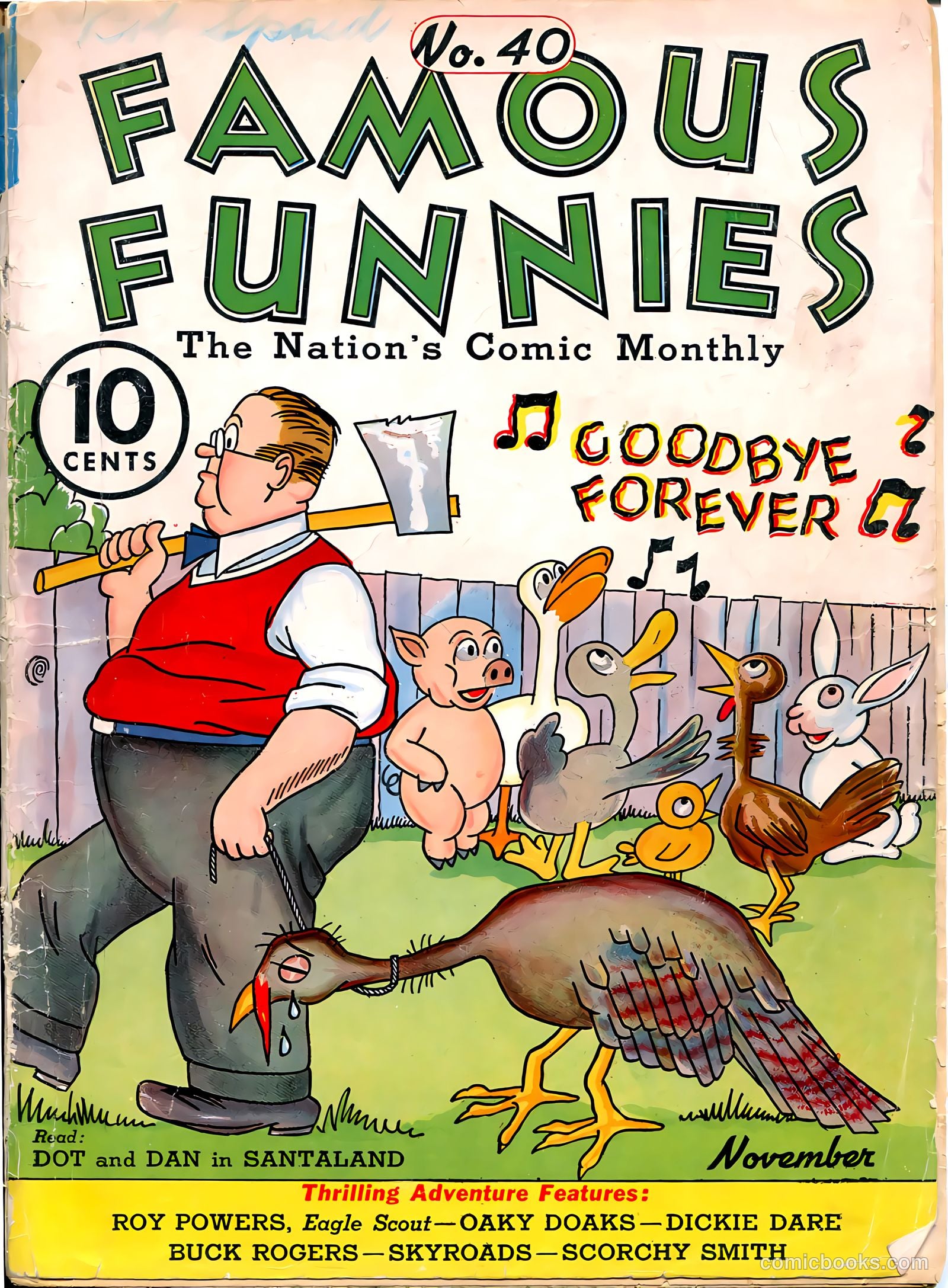 Famous Funnies #40 — page 1 of 64