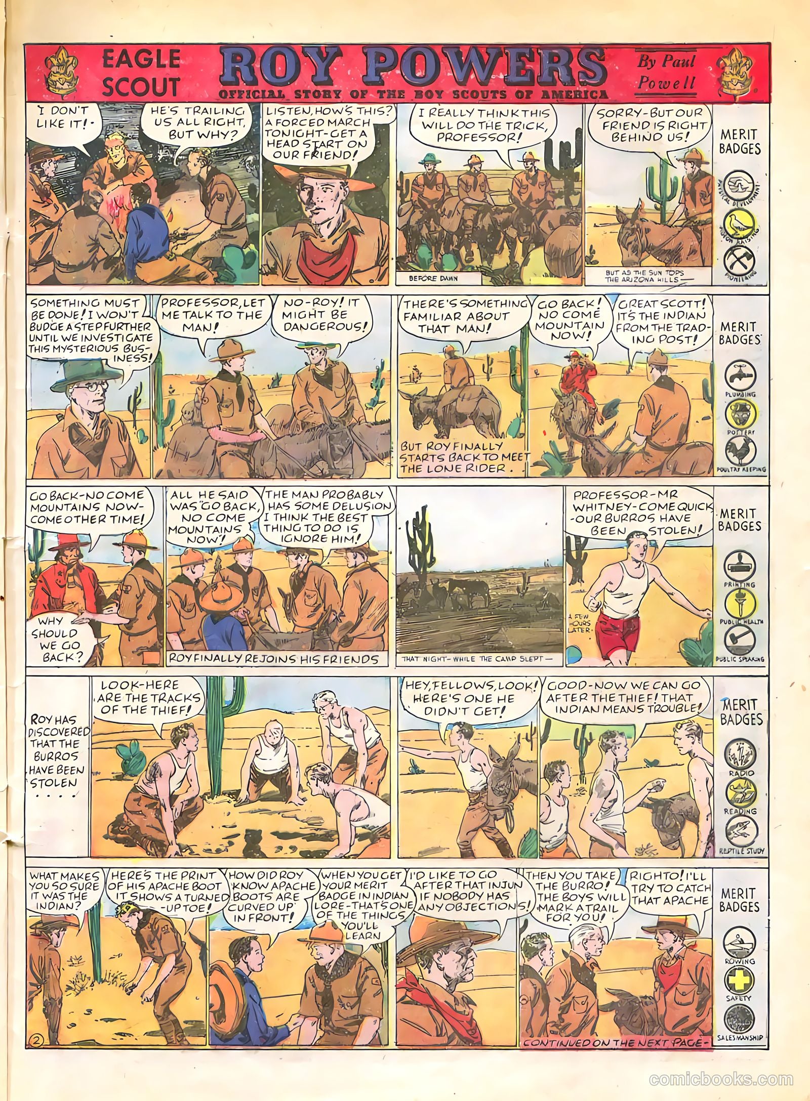 Famous Funnies #40 — page 7 of 64