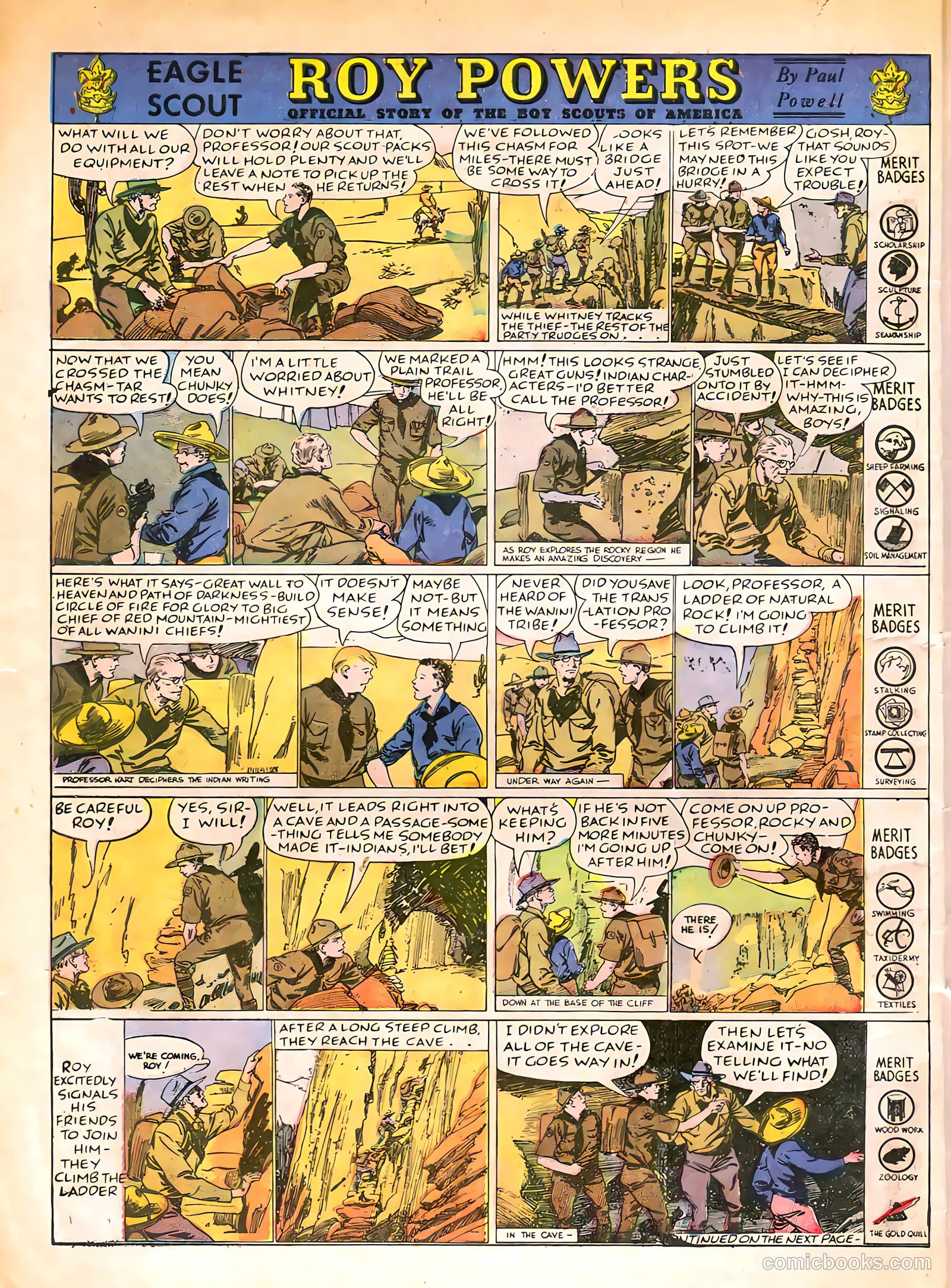 Famous Funnies #40 — page 8 of 64