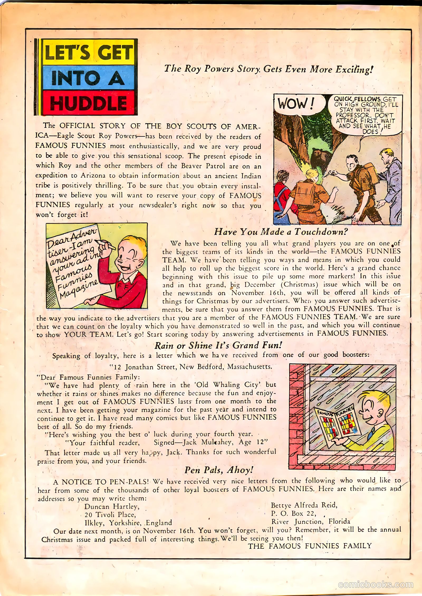 Famous Funnies #40 — page 10 of 64