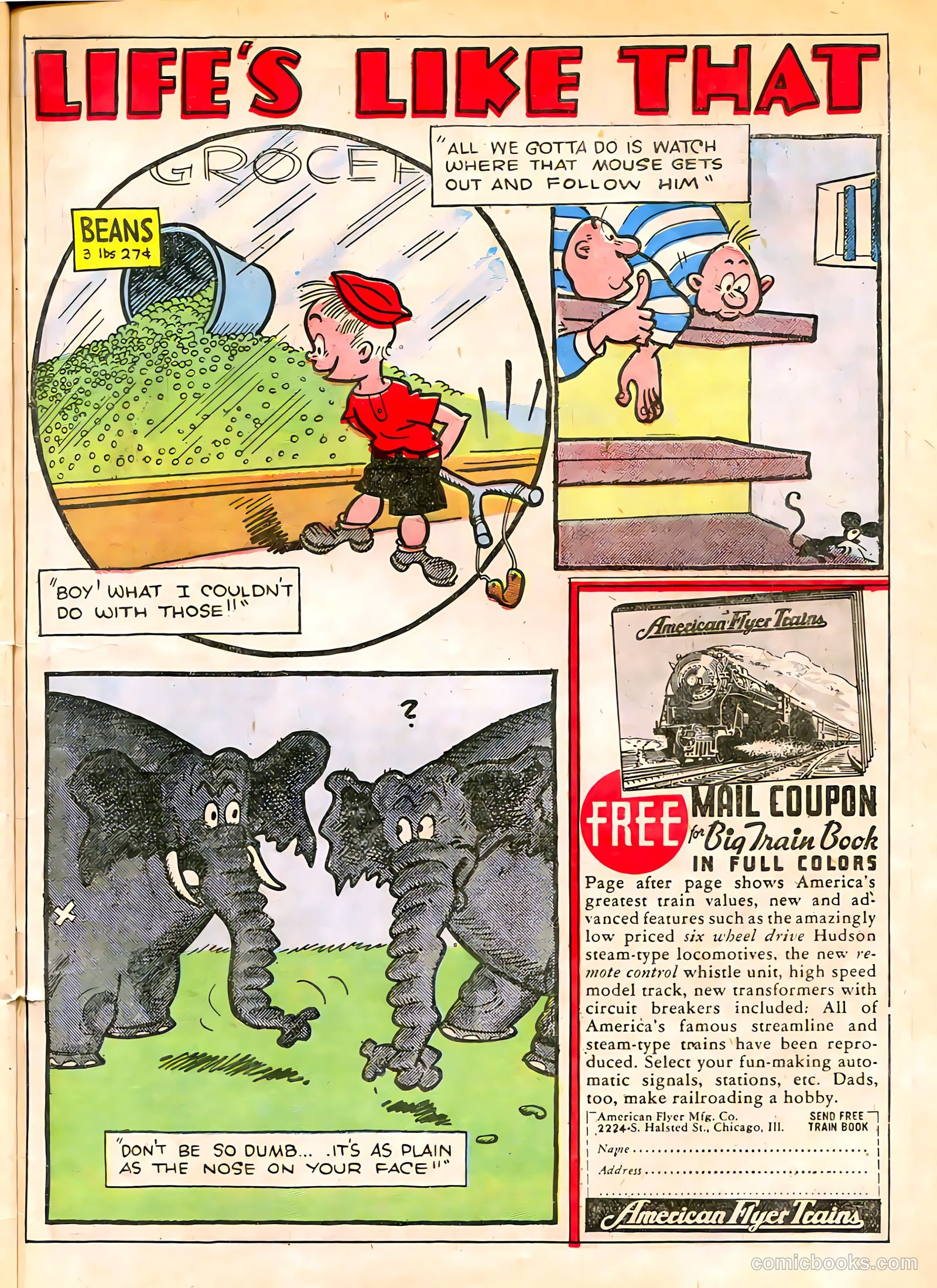 Famous Funnies #40 — page 11 of 64