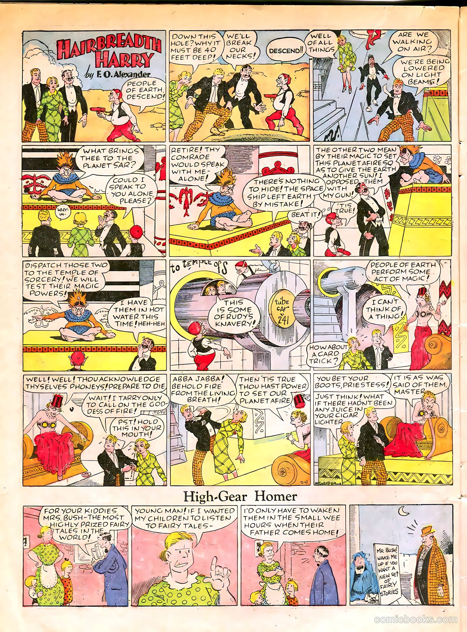 Famous Funnies #40 — page 16 of 64