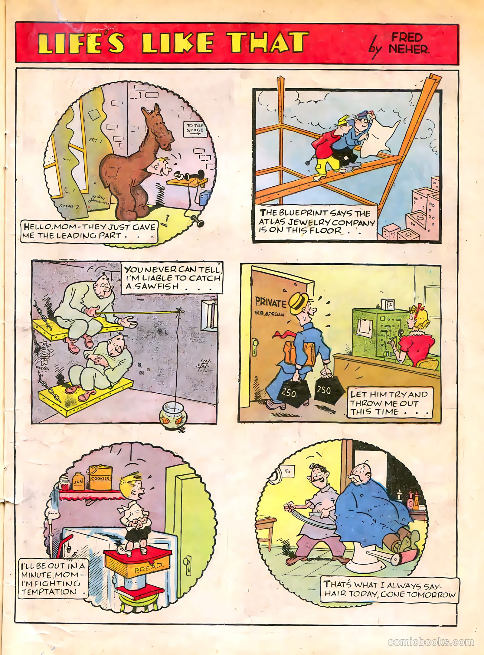 Famous Funnies #40 — page 17 of 64