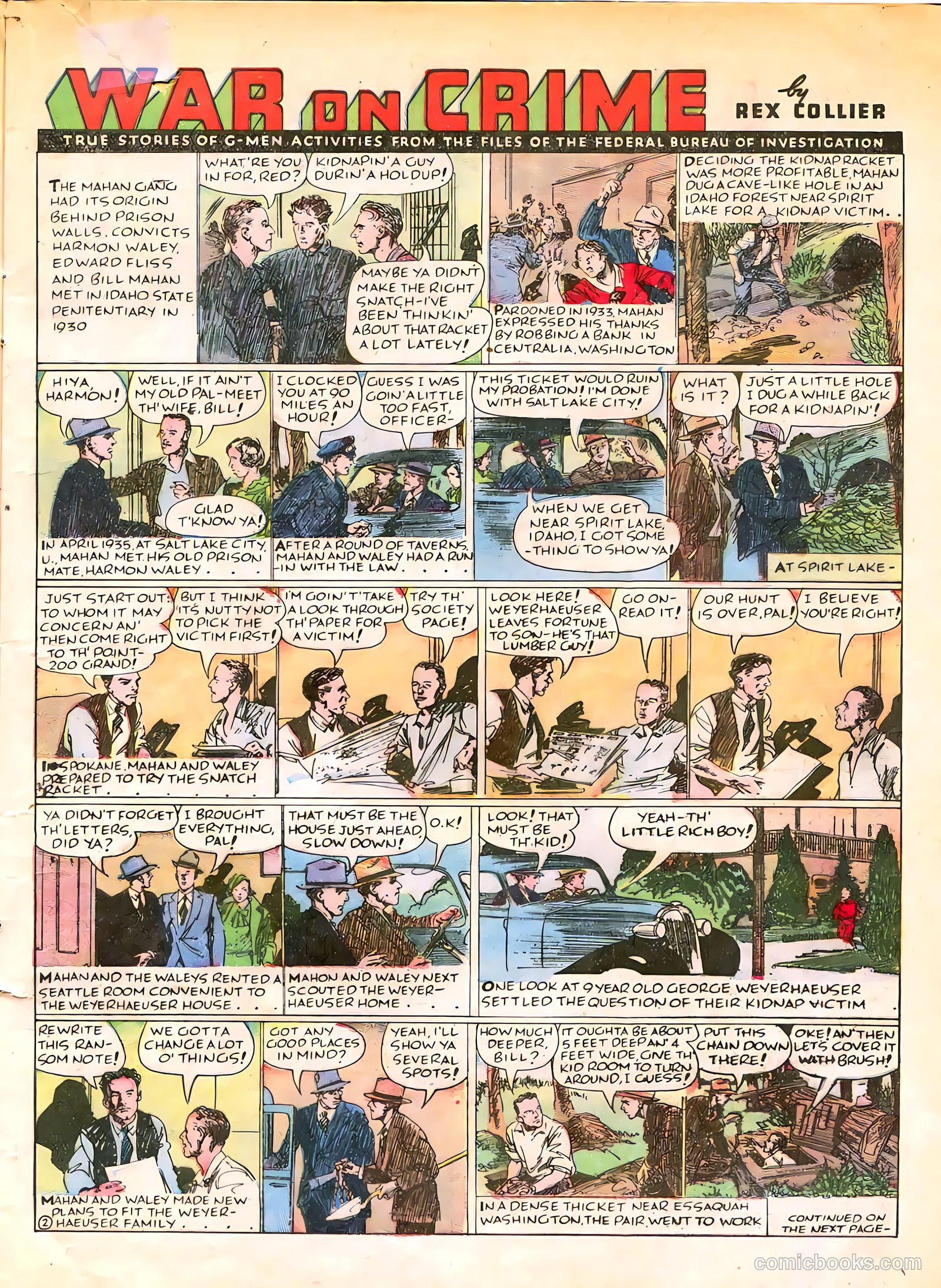 Famous Funnies #40 — page 19 of 64