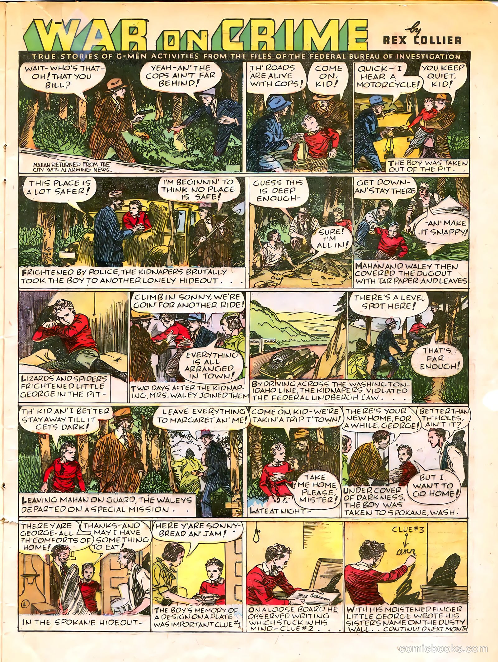 Famous Funnies #40 — page 21 of 64