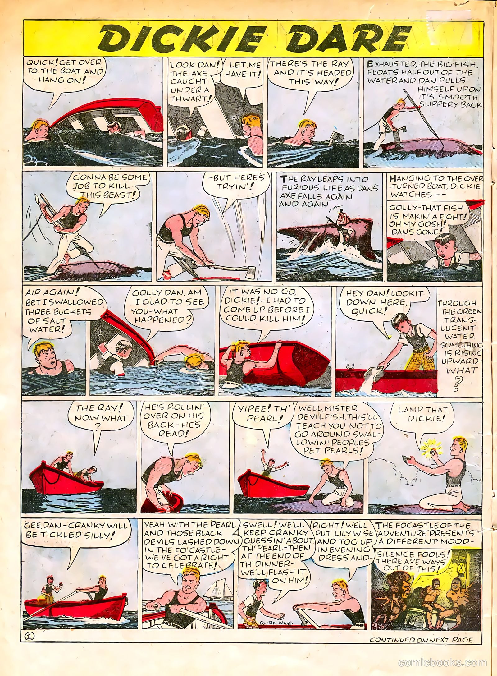 Famous Funnies #40 — page 22 of 64