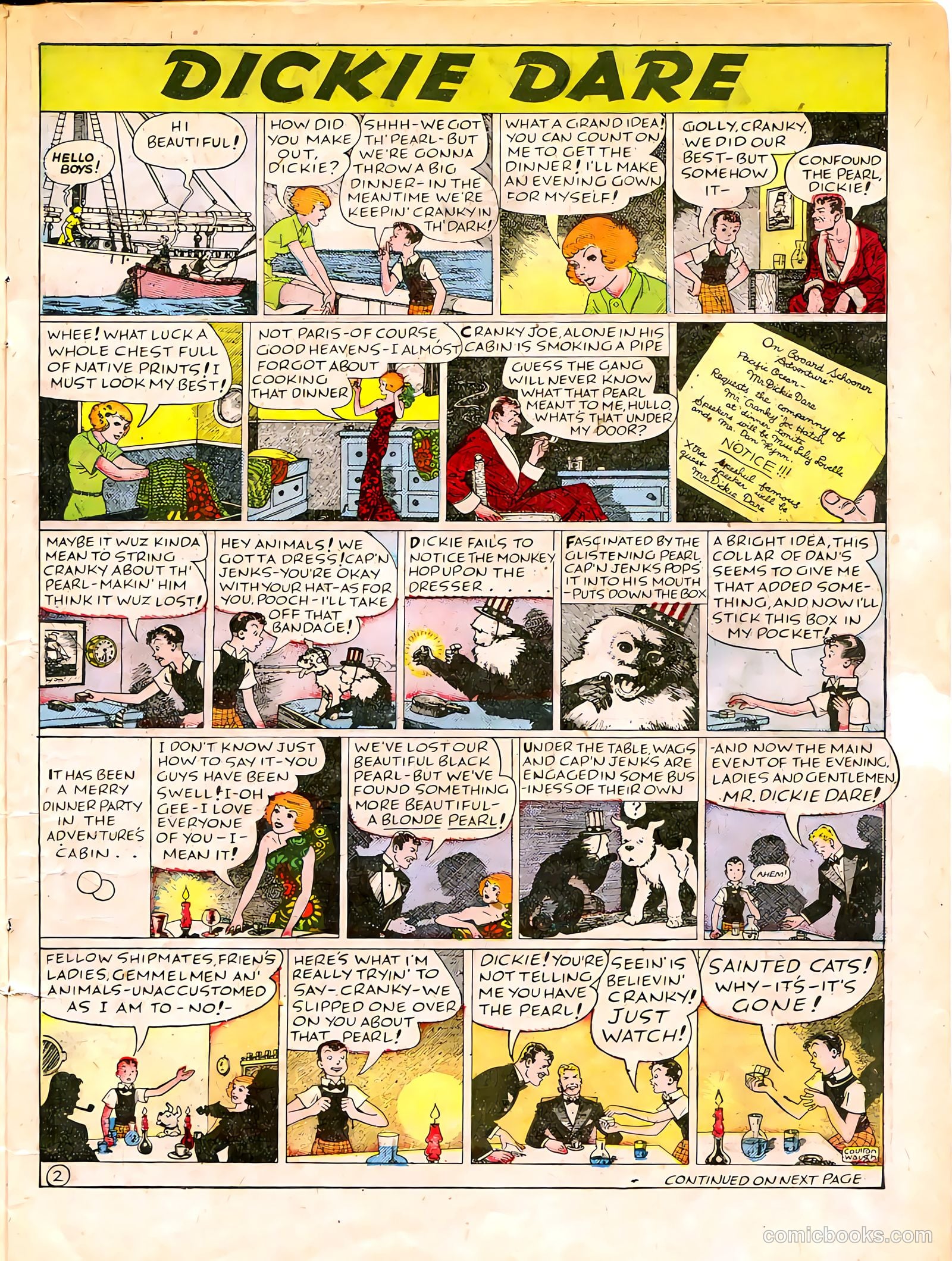 Famous Funnies #40 — page 23 of 64