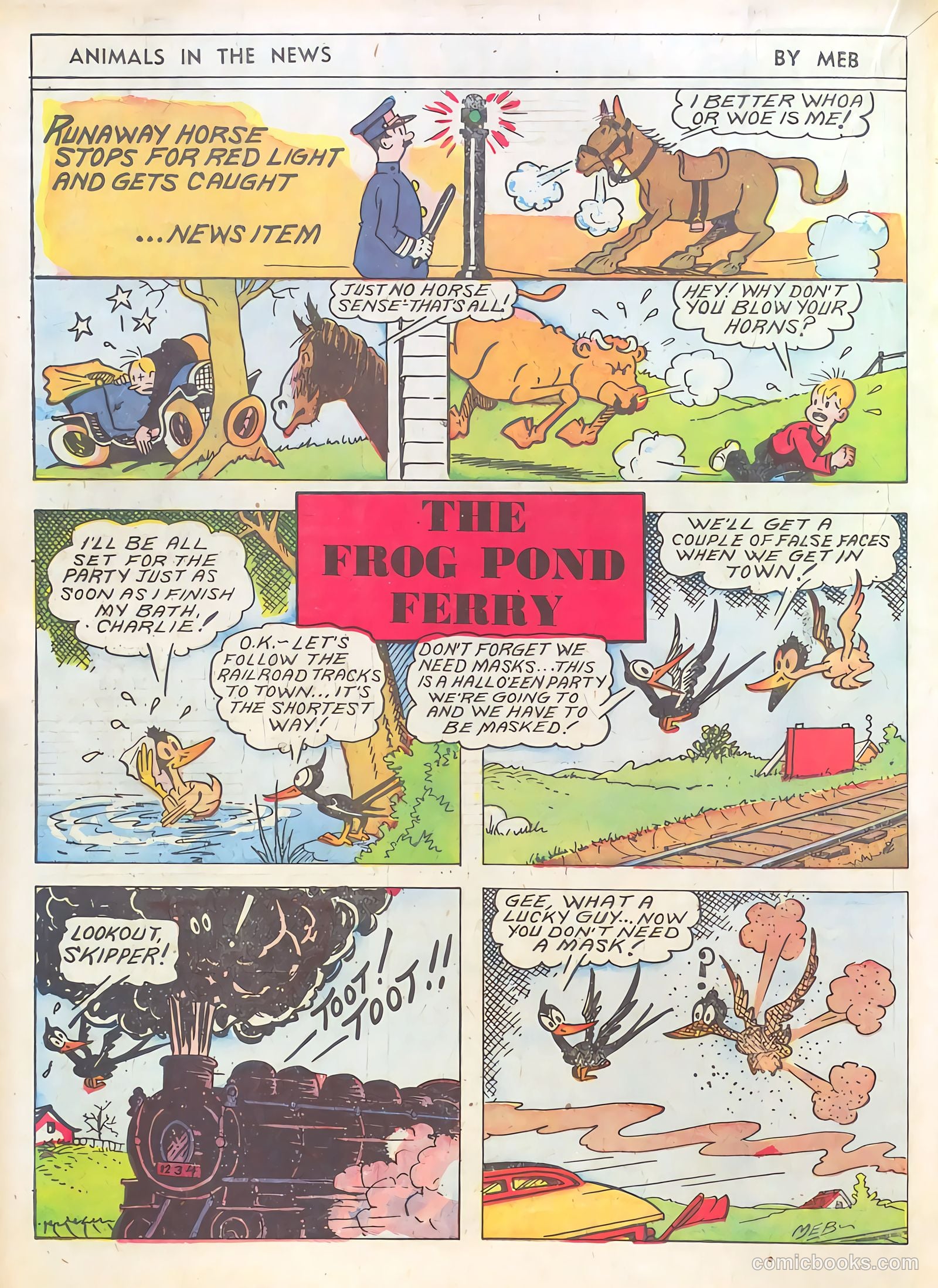 Famous Funnies #40 — page 30 of 64