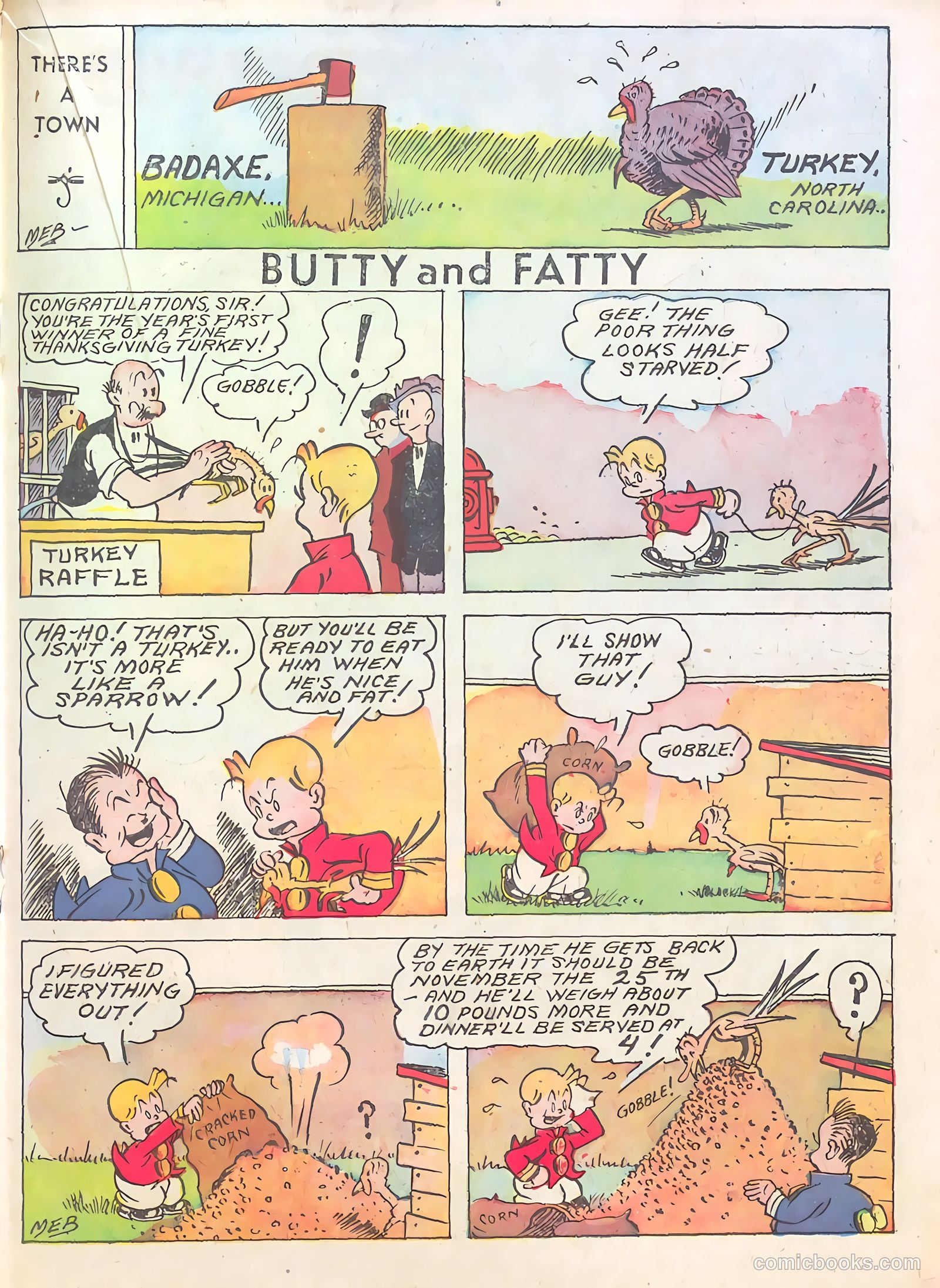 Famous Funnies #40 — page 31 of 64