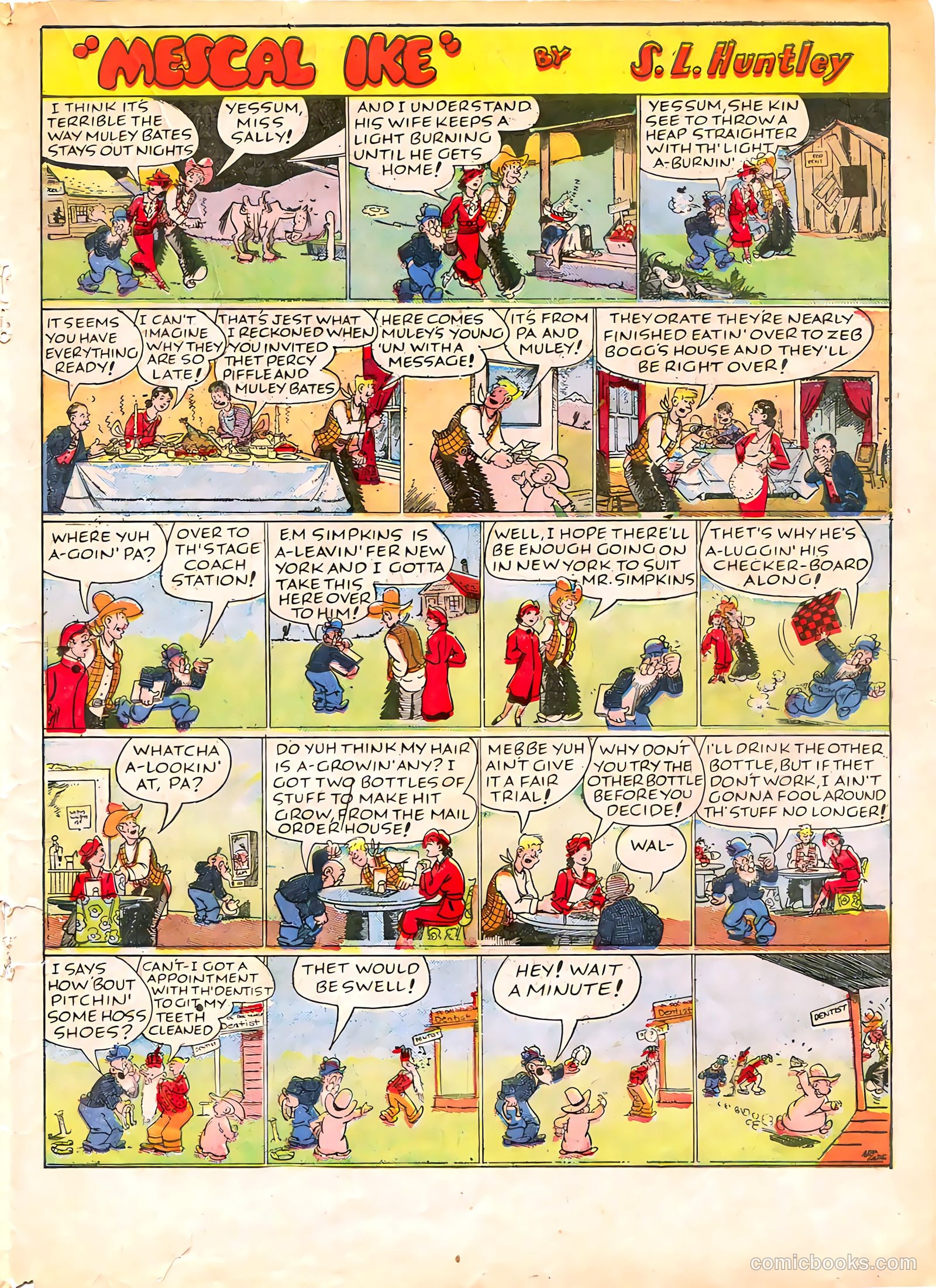 Famous Funnies #40 — page 33 of 64