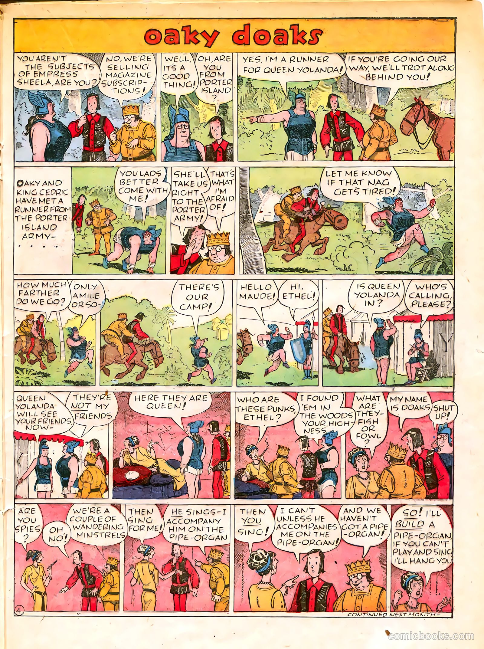 Famous Funnies #40 — page 37 of 64