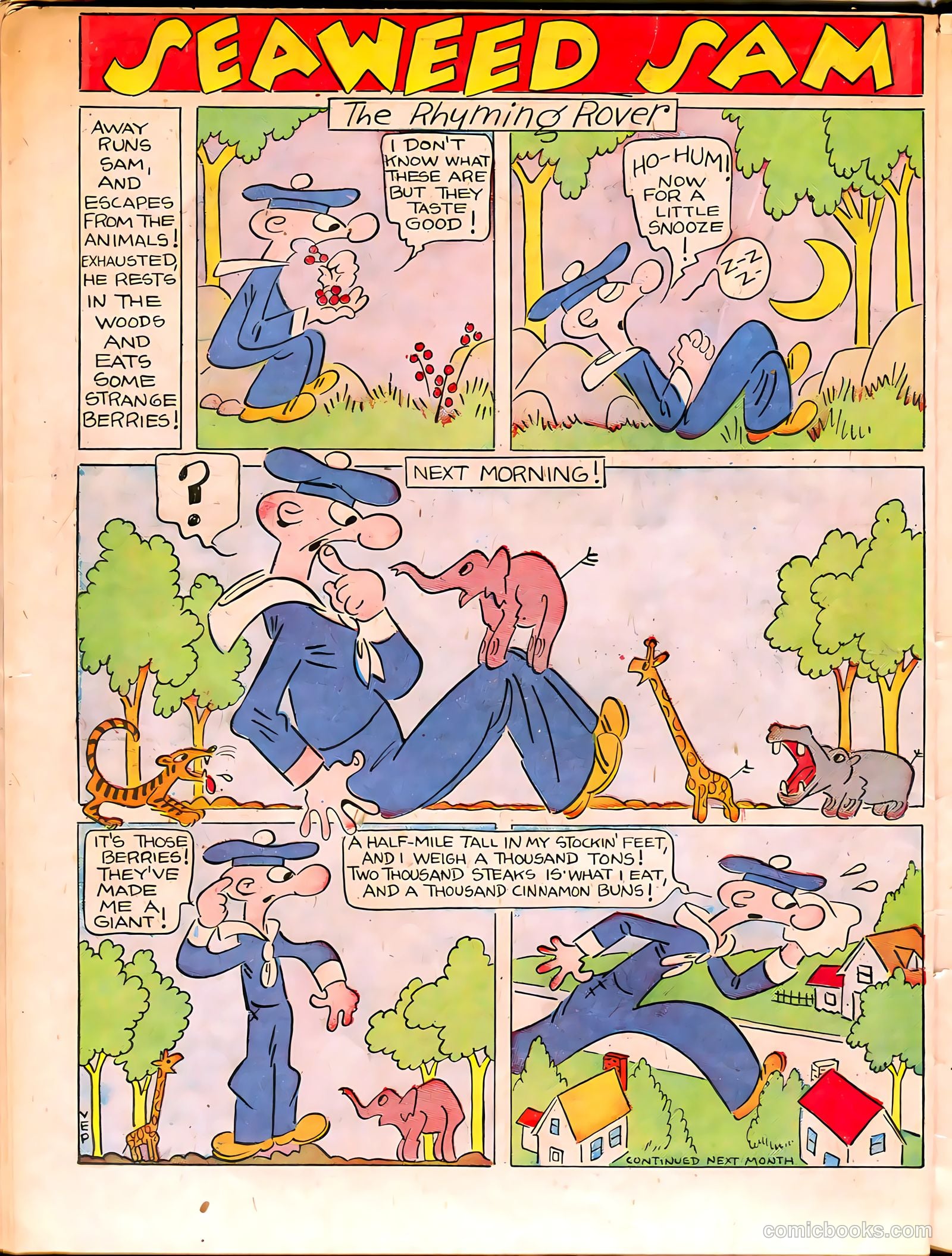 Famous Funnies #40 — page 38 of 64