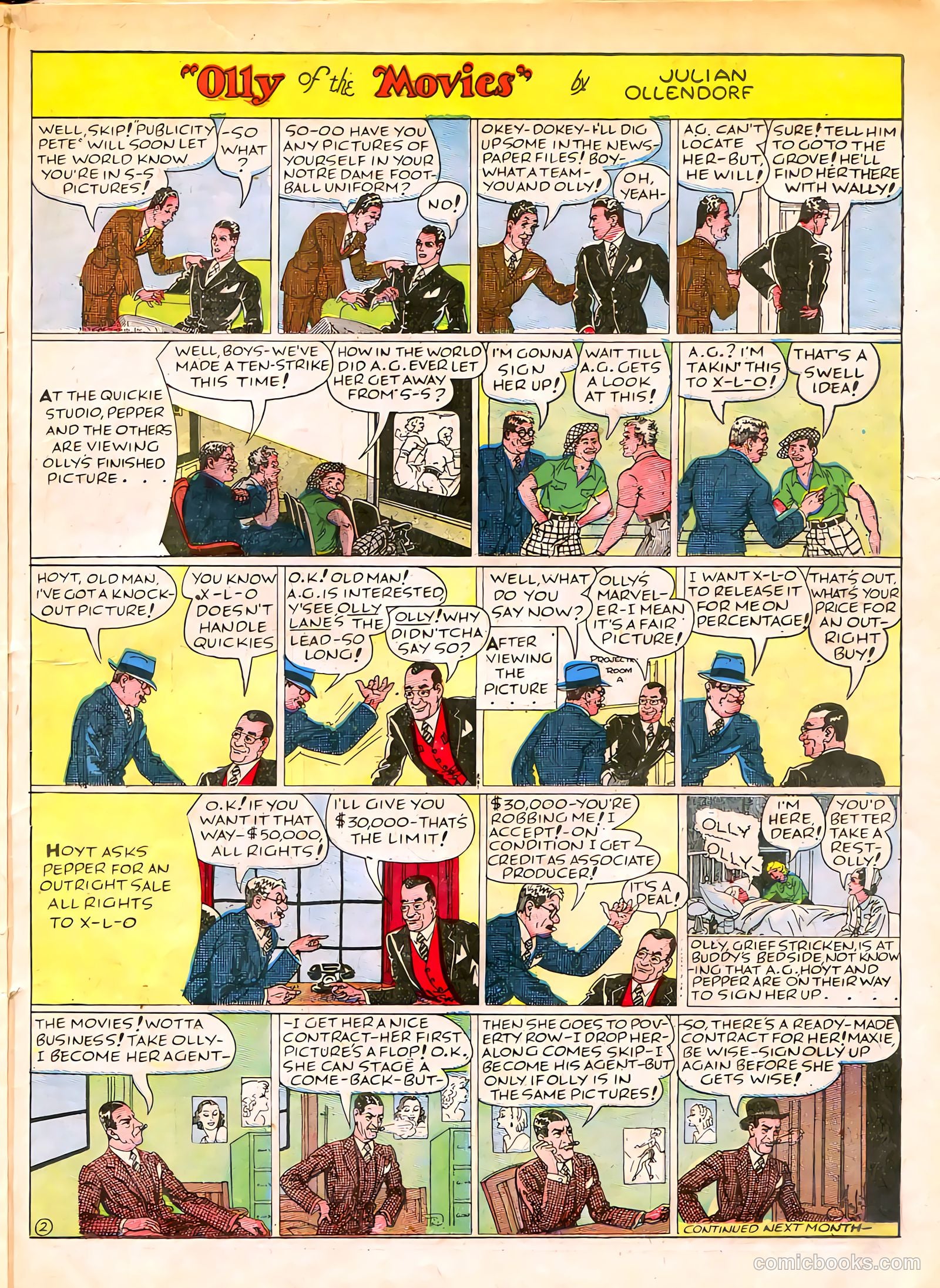 Famous Funnies #40 — page 41 of 64