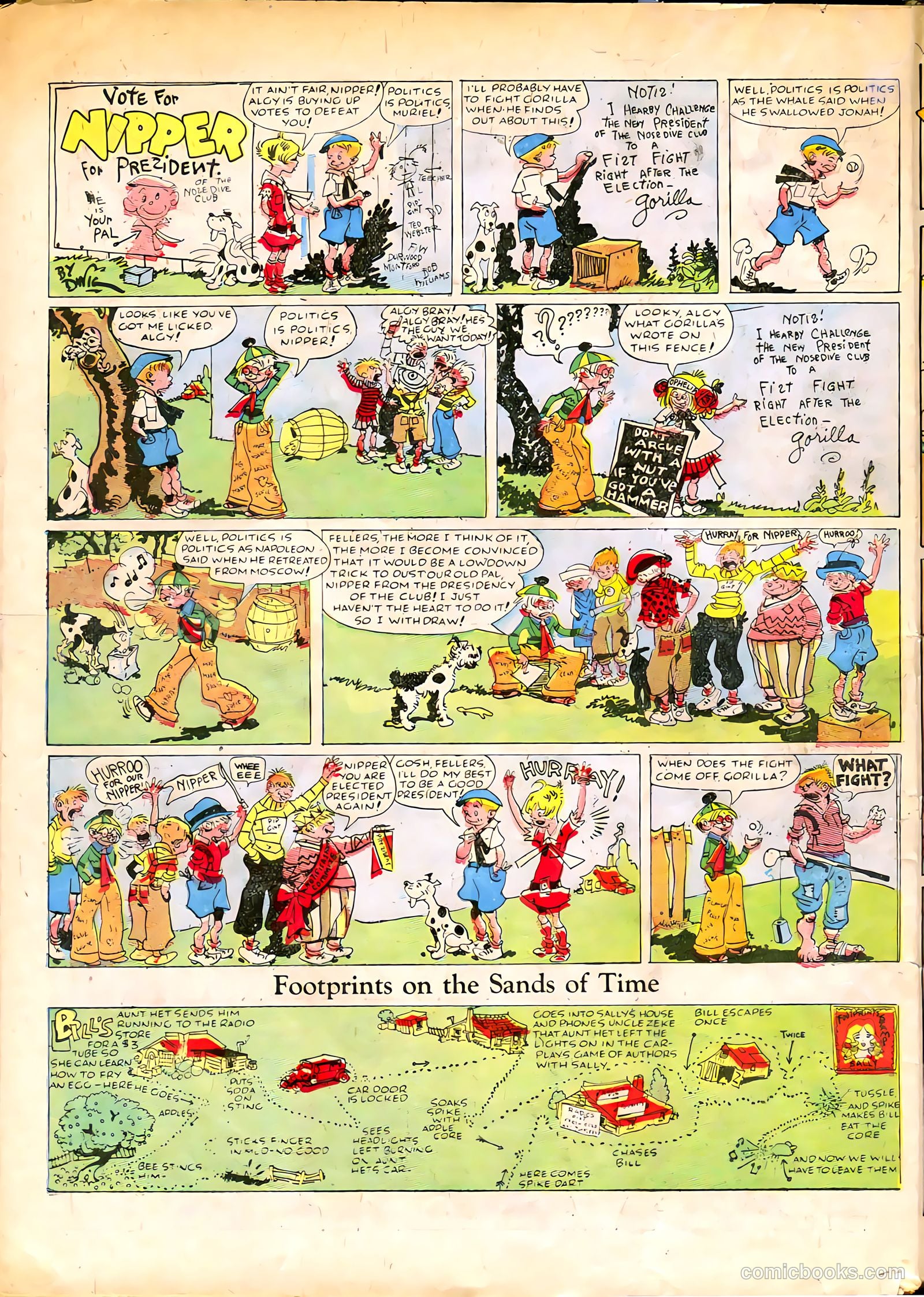 Famous Funnies #40 — page 54 of 64
