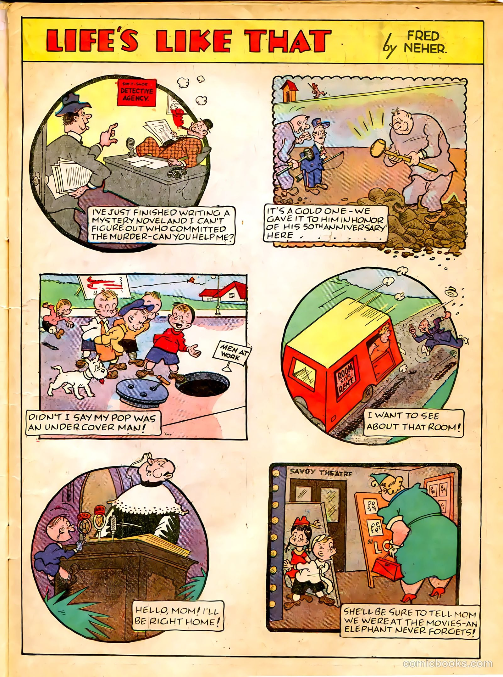 Famous Funnies #41 — page 17 of 64
