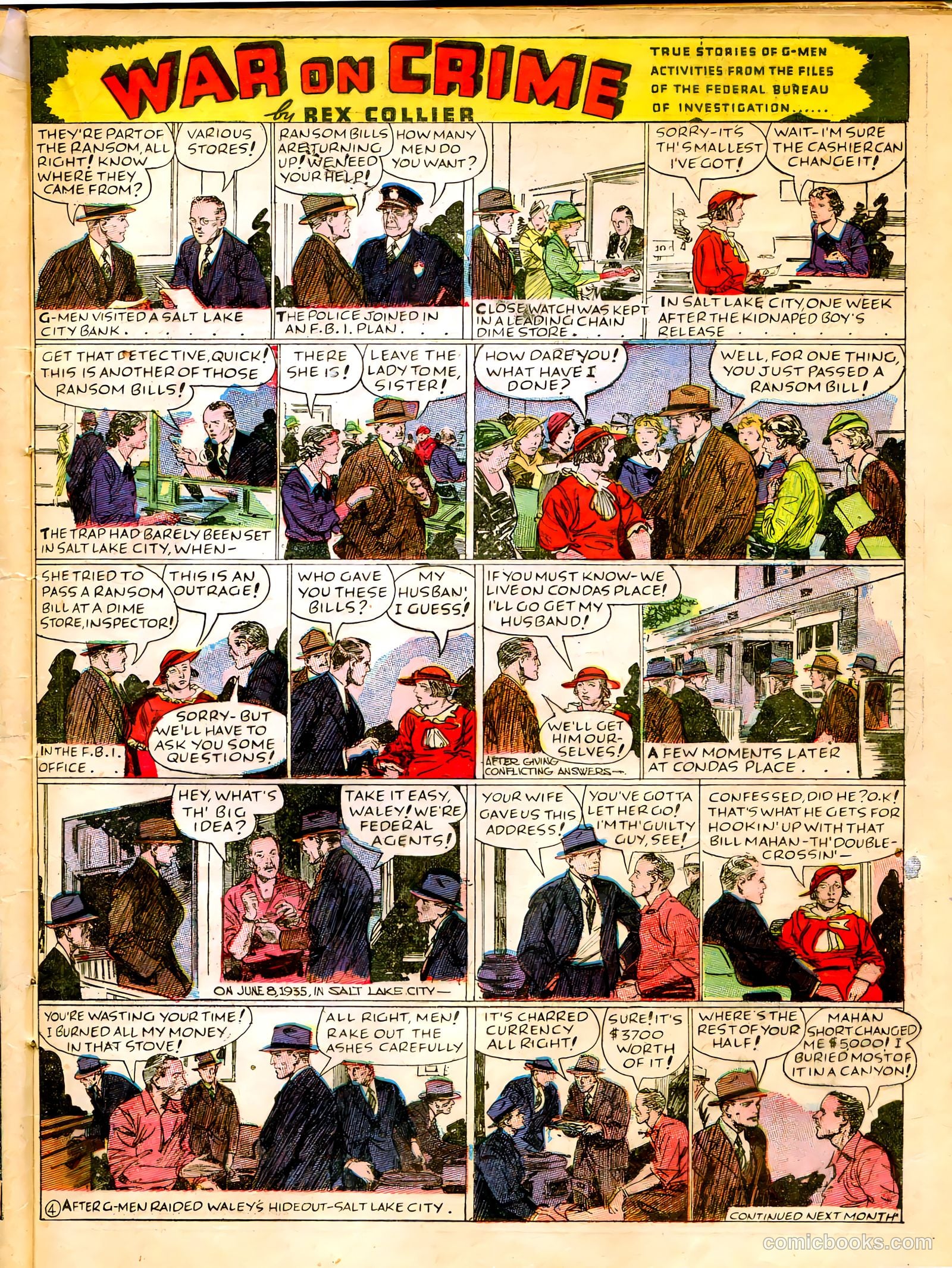 Famous Funnies #41 — page 21 of 64