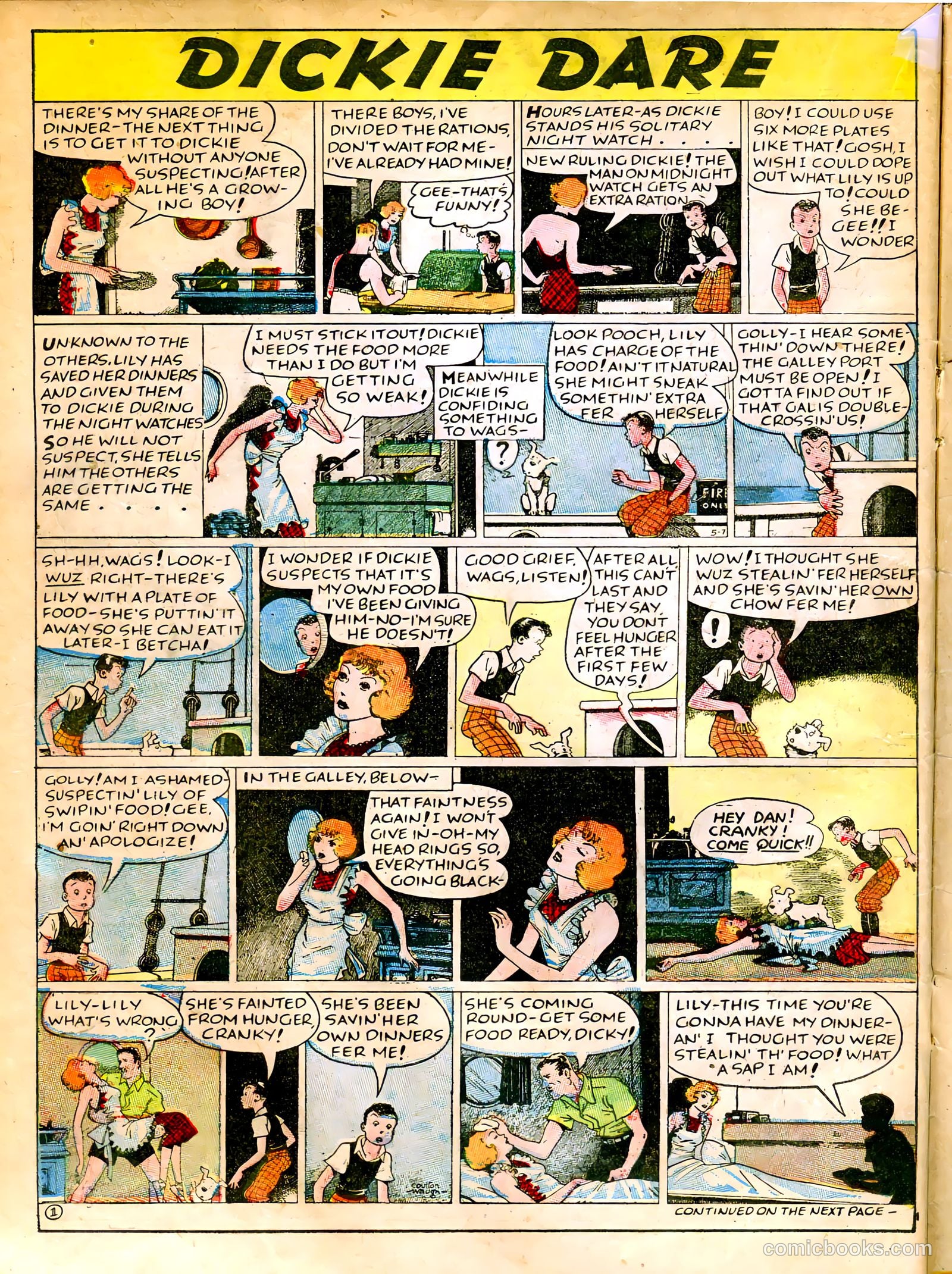 Famous Funnies #41 — page 22 of 64