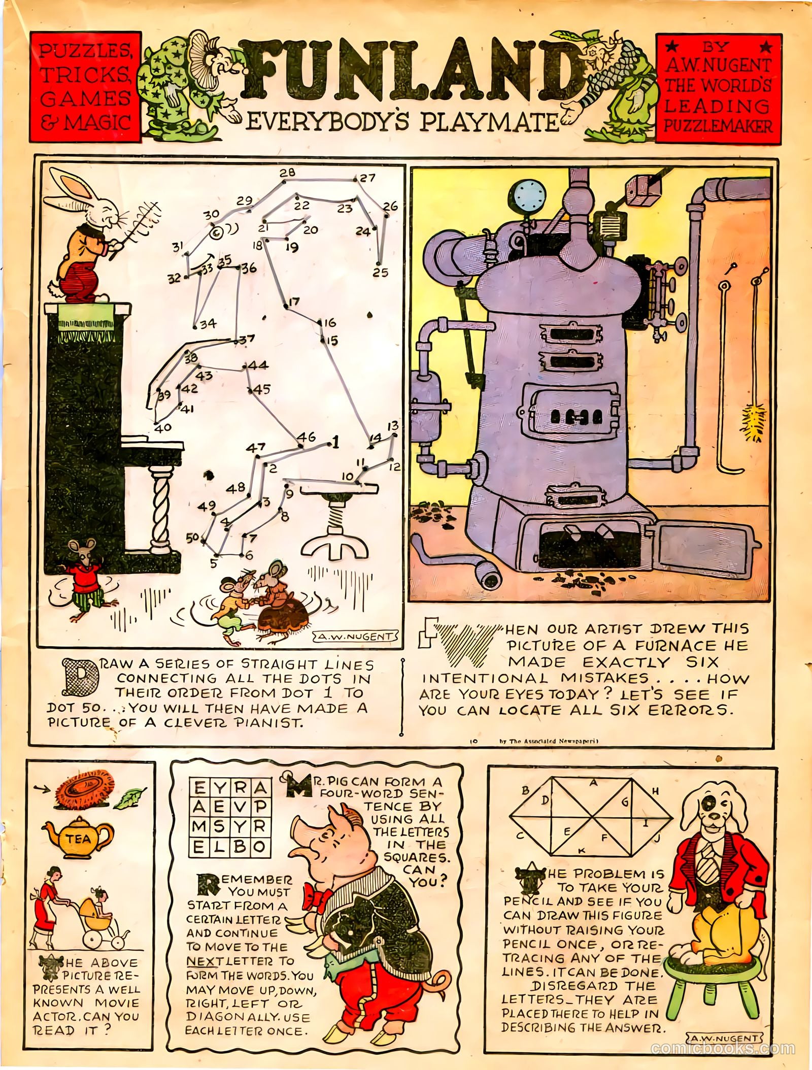 Famous Funnies #41 — page 29 of 64
