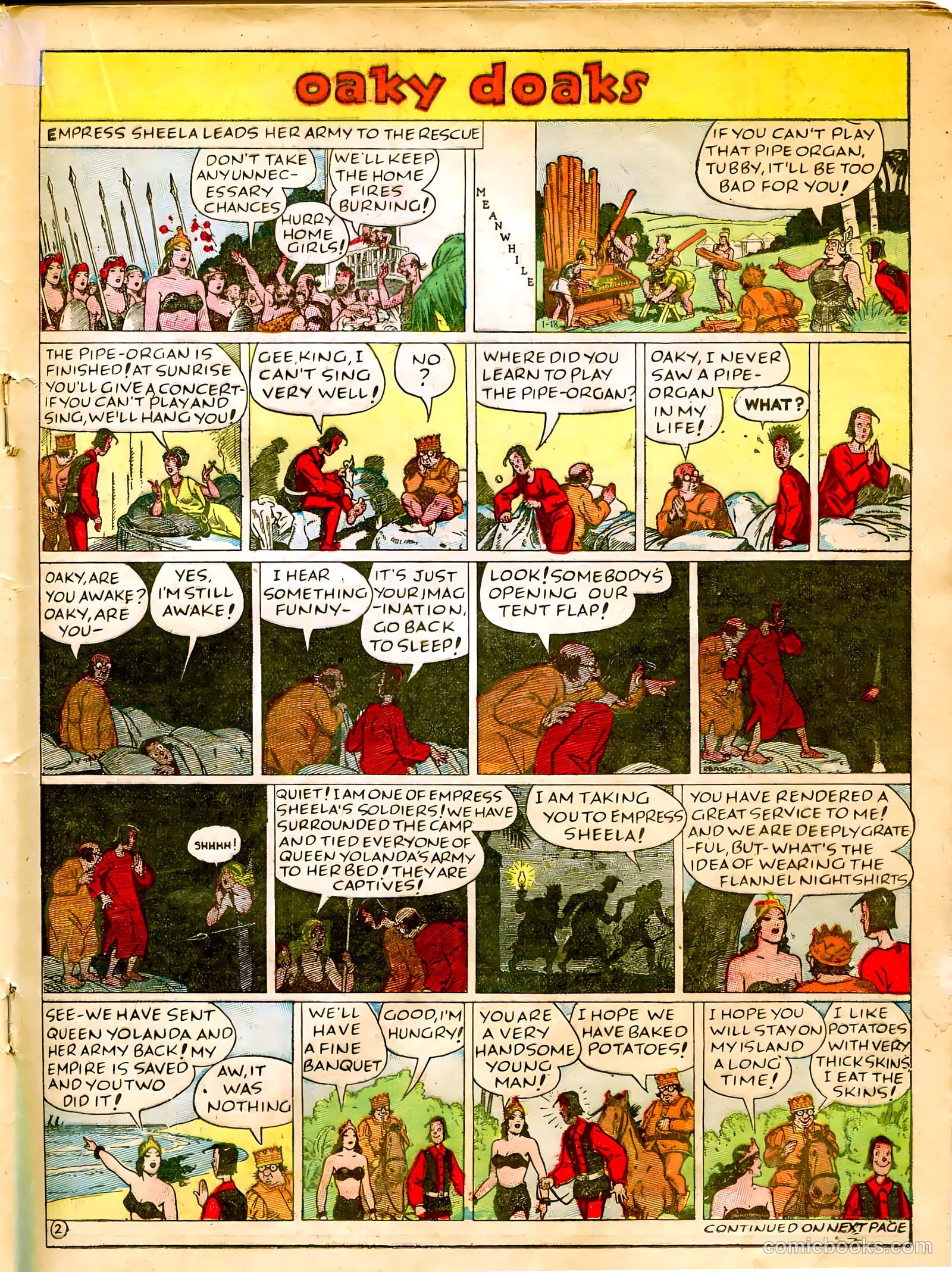 Famous Funnies #41 — page 35 of 64