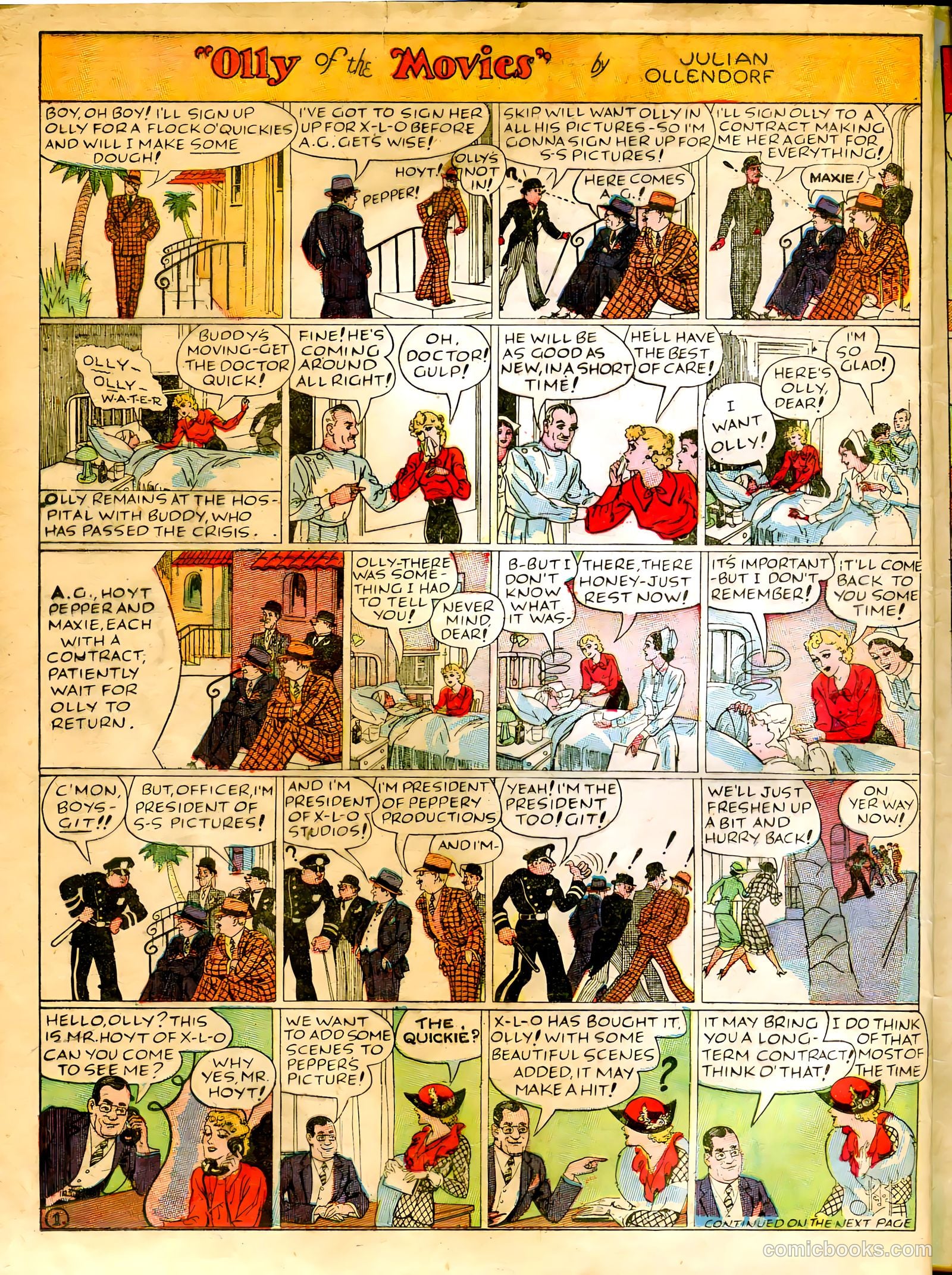 Famous Funnies #41 — page 40 of 64