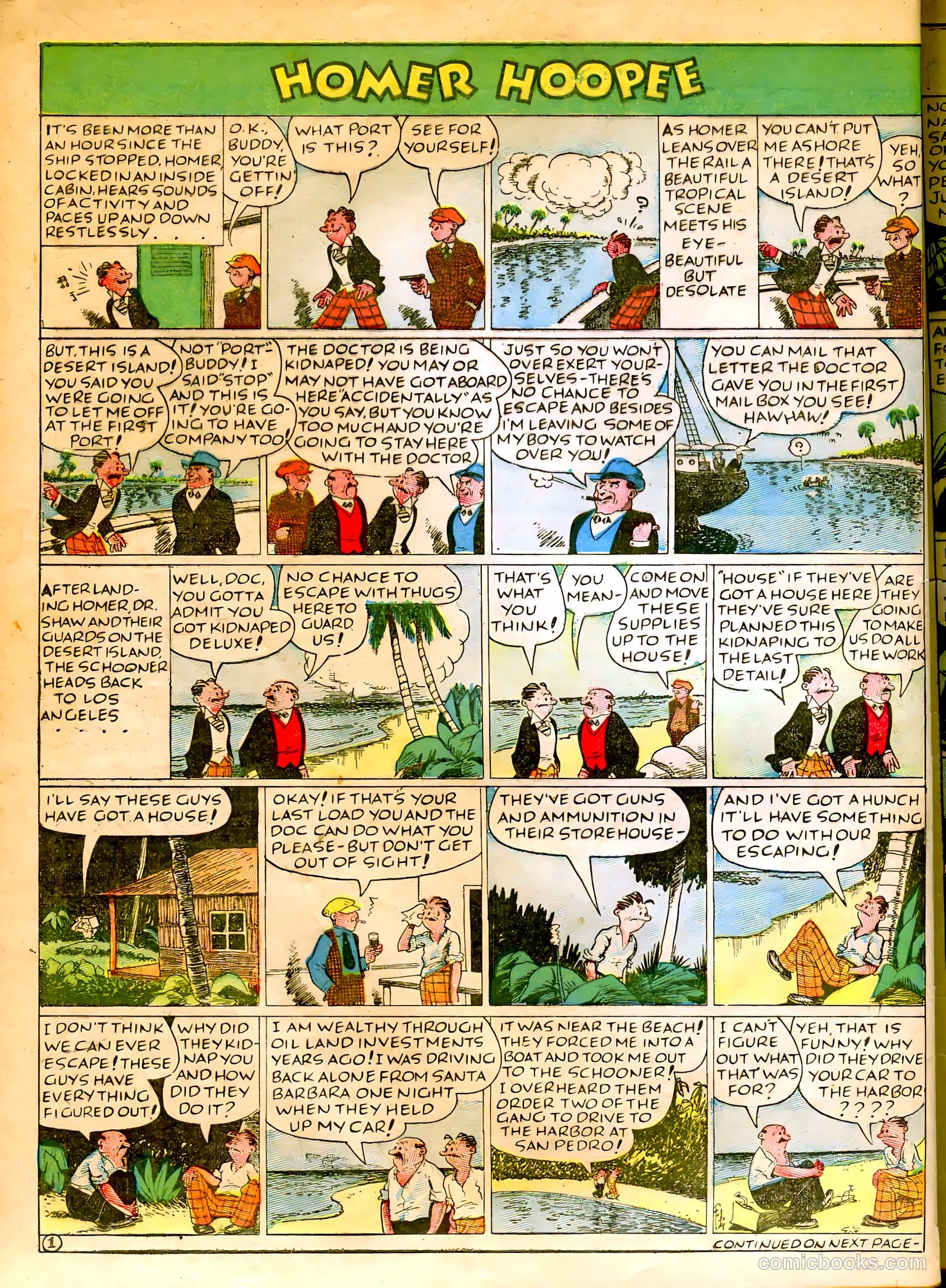 Famous Funnies #41 — page 58 of 64