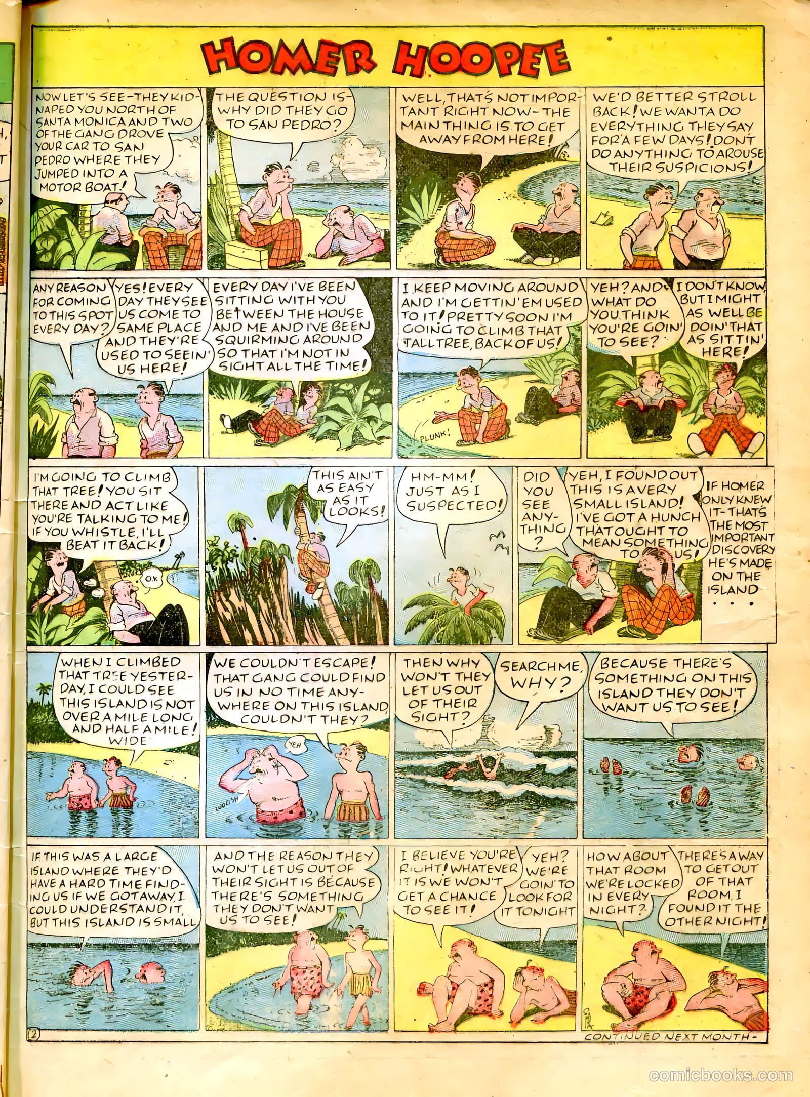 Famous Funnies #41 — page 59 of 64