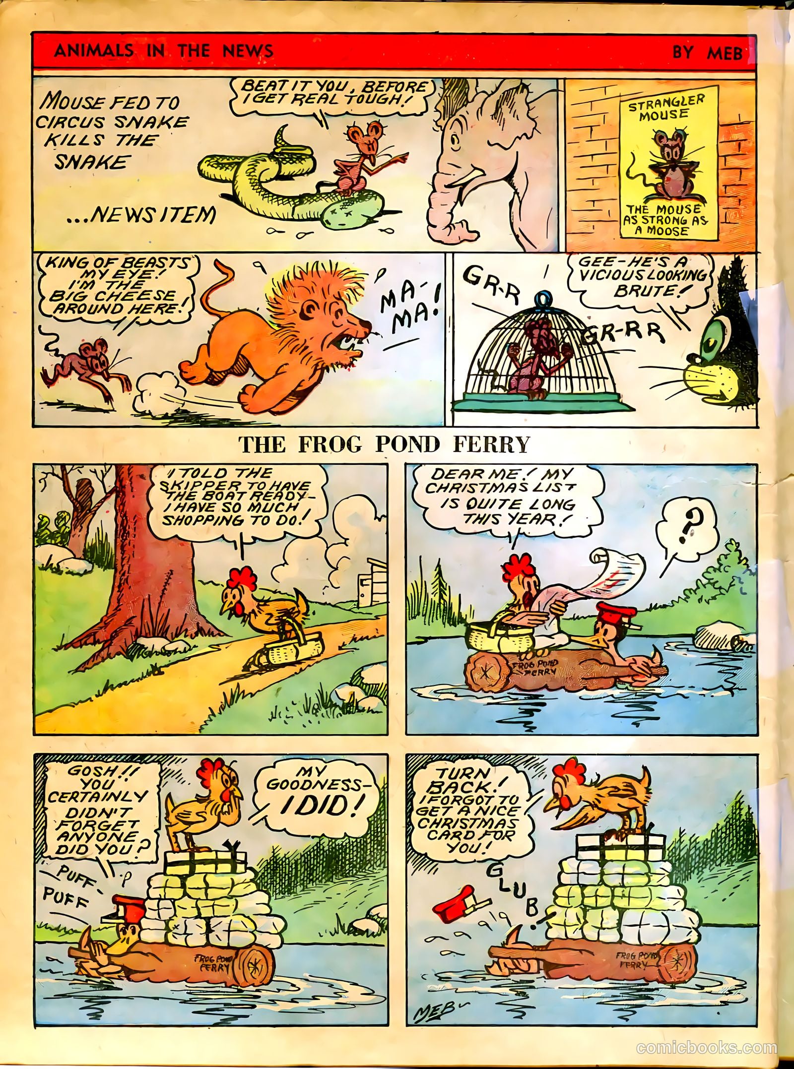 Famous Funnies #41 — page 62 of 64