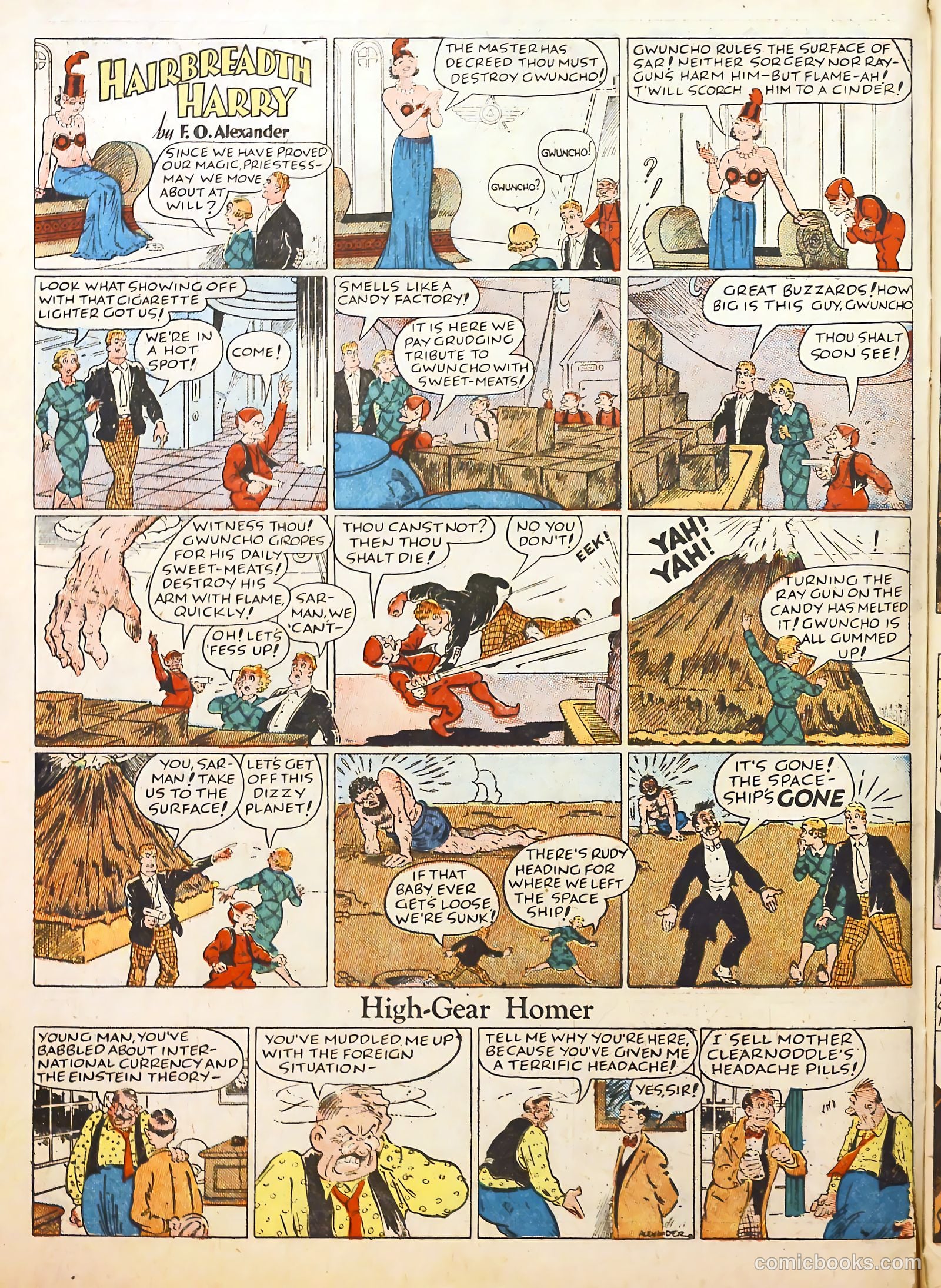 Famous Funnies #42 — page 16 of 64