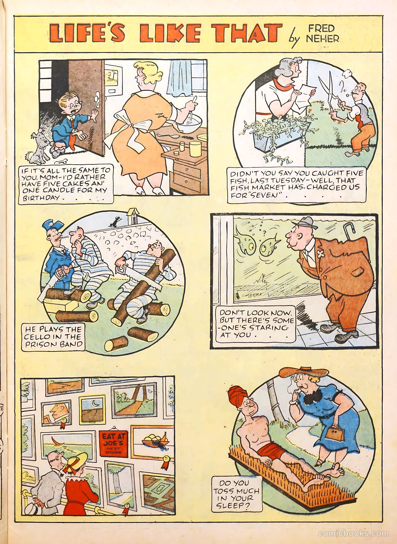 Famous Funnies #42 — page 17 of 64