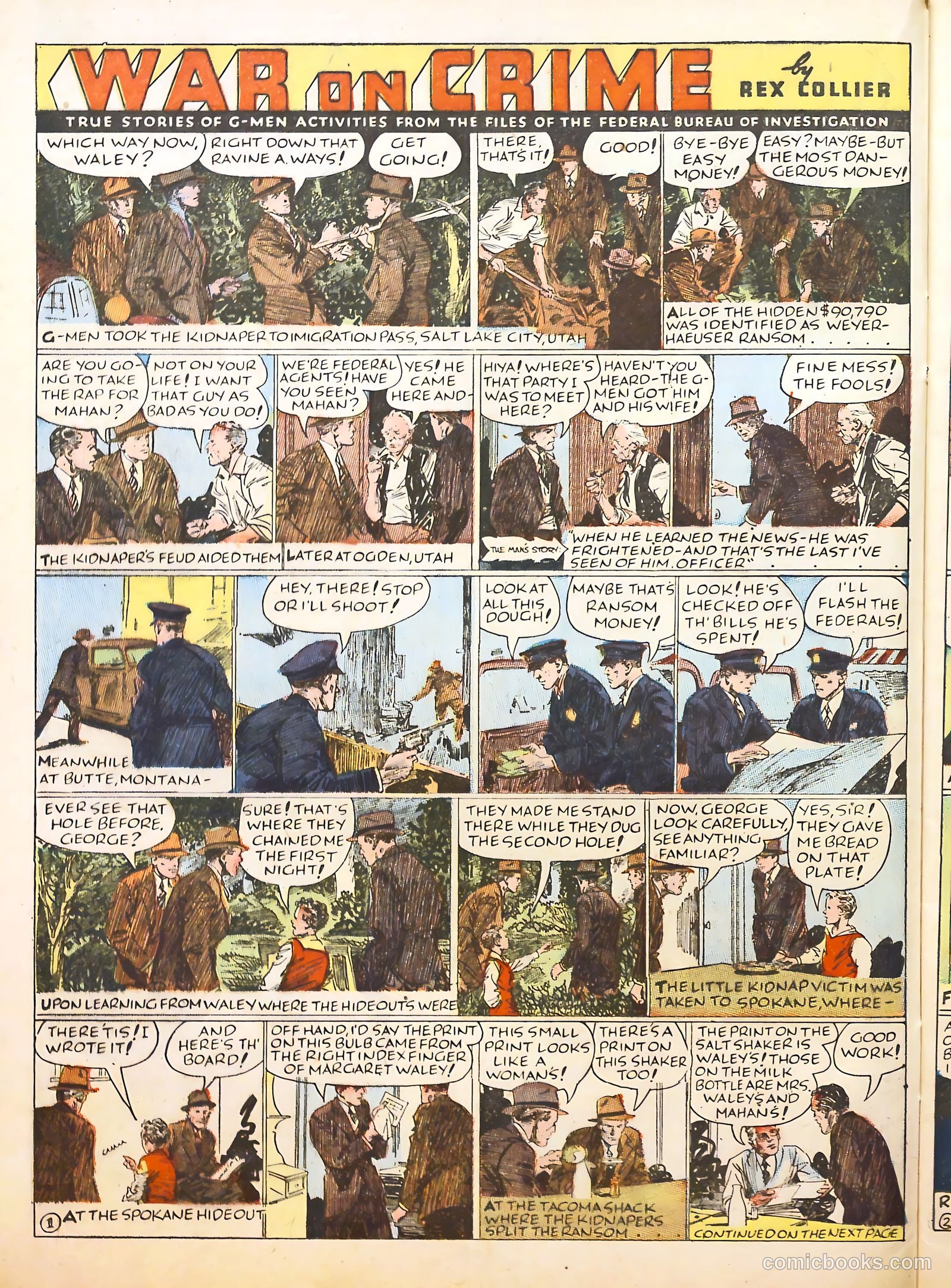 Famous Funnies #42 — page 18 of 64