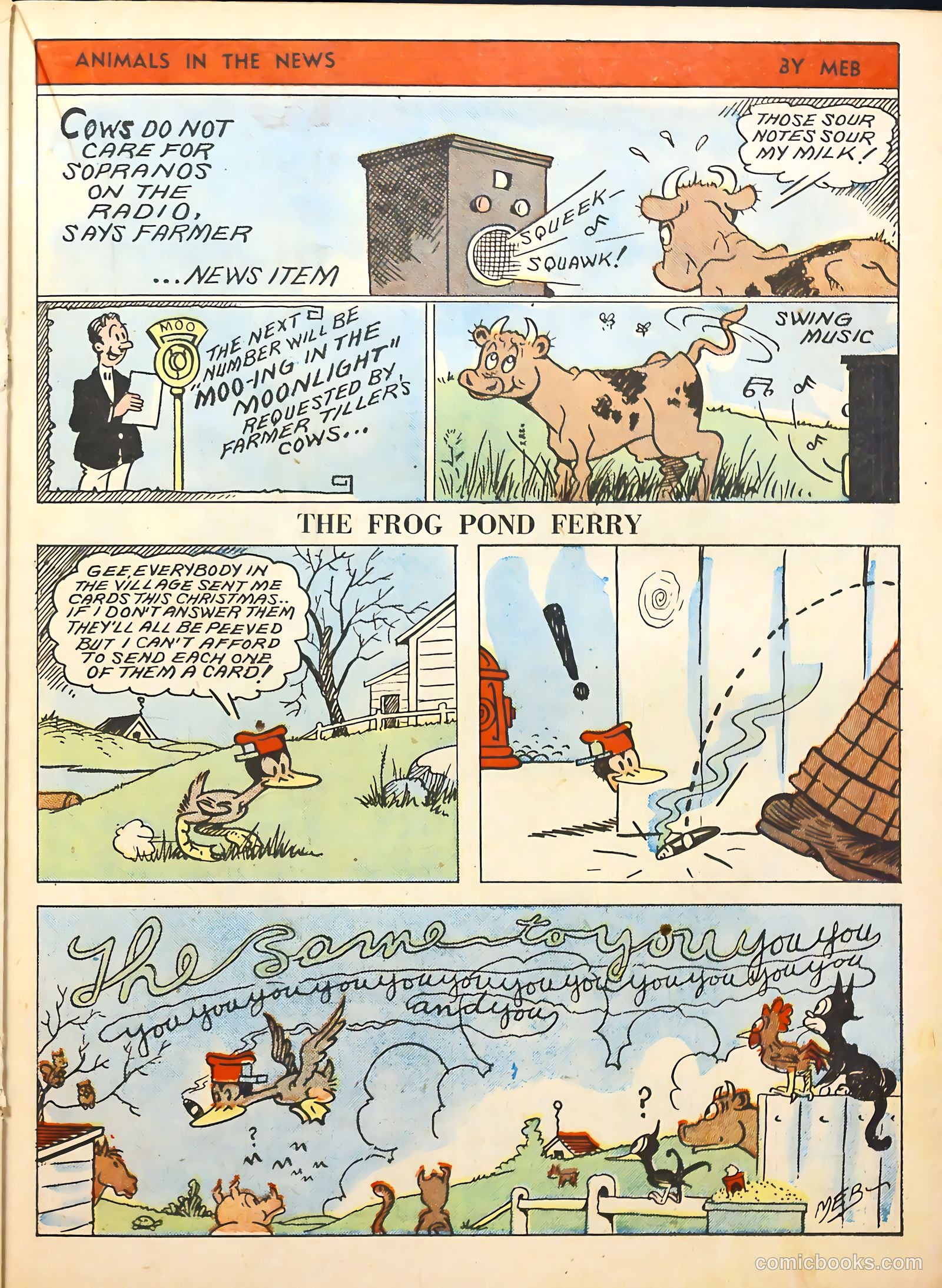 Famous Funnies #42 — page 33 of 64