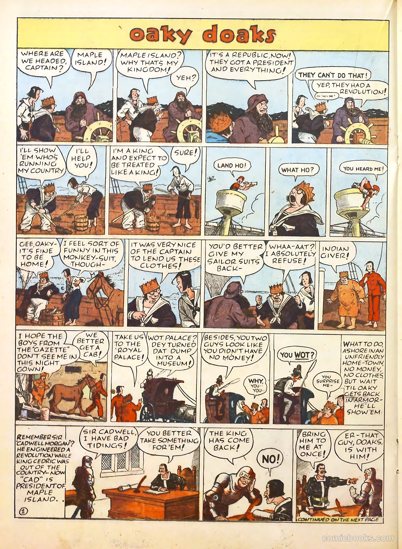 Famous Funnies #42 — page 34 of 64