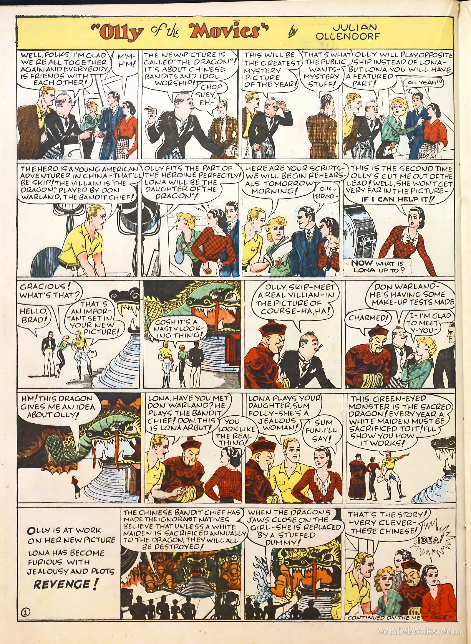Famous Funnies #42 — page 40 of 64