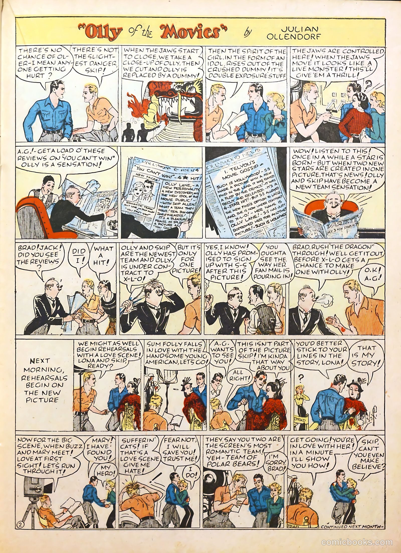 Famous Funnies #42 — page 41 of 64