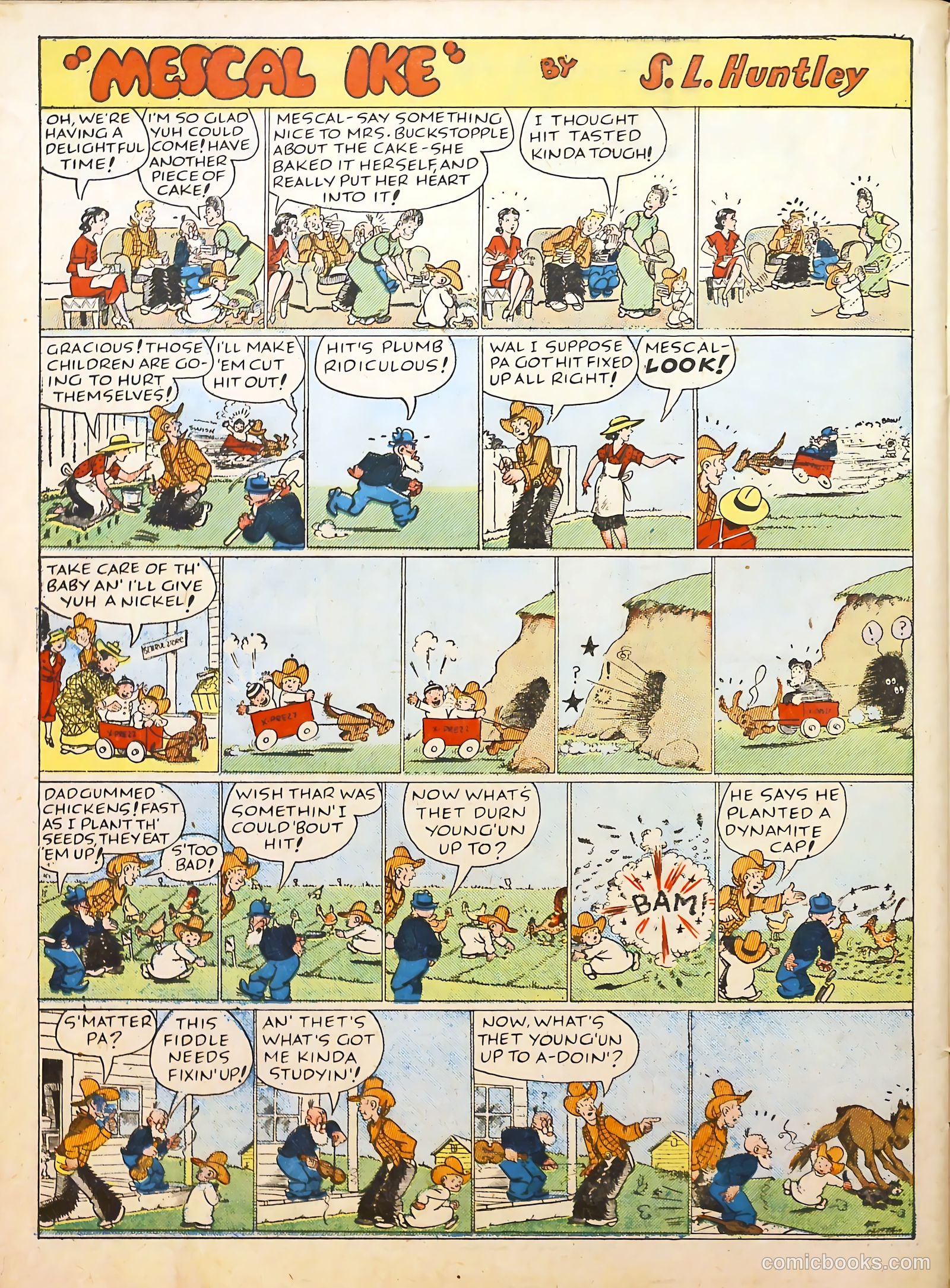 Famous Funnies #42 — page 46 of 64