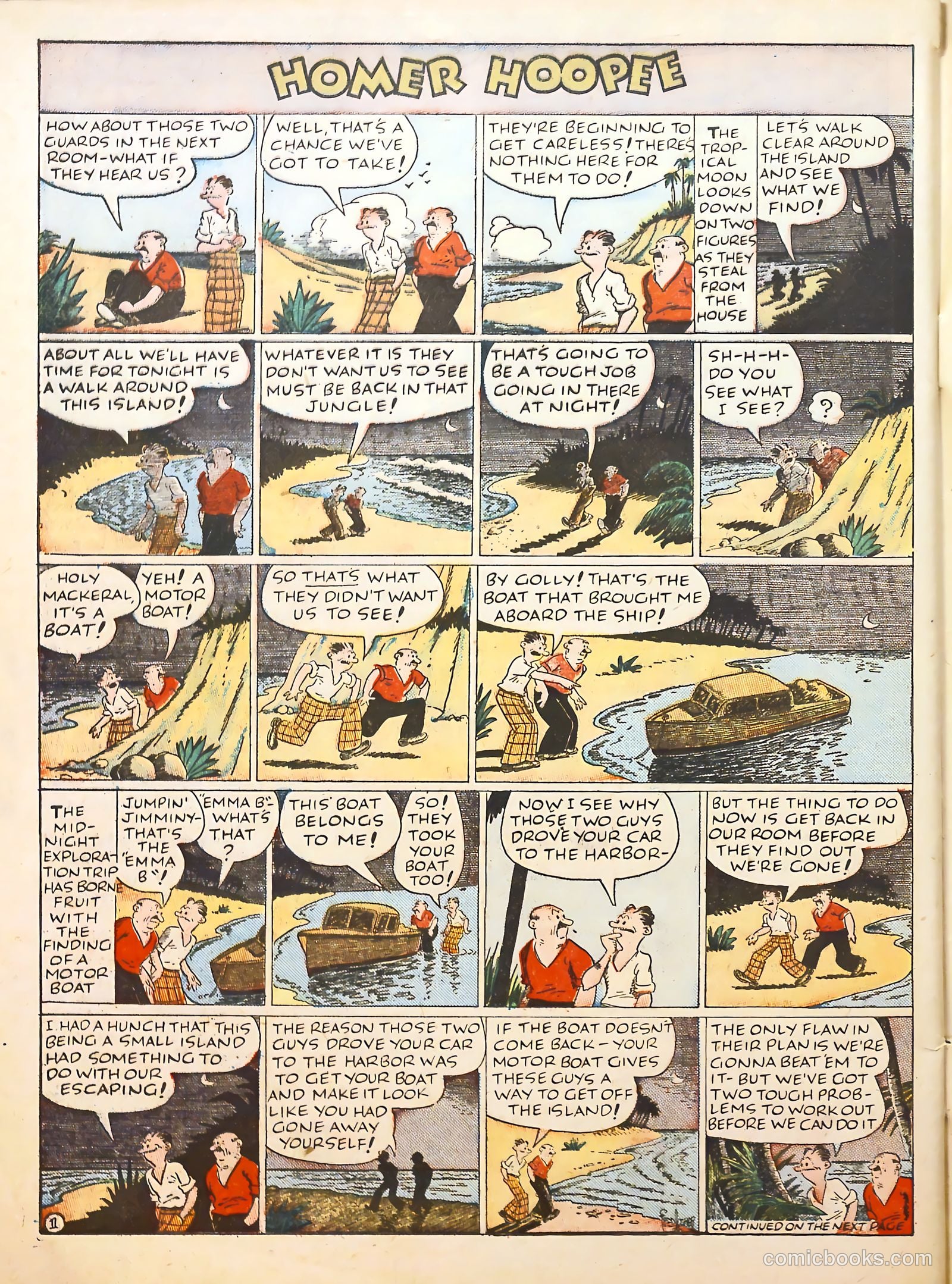 Famous Funnies #42 — page 58 of 64