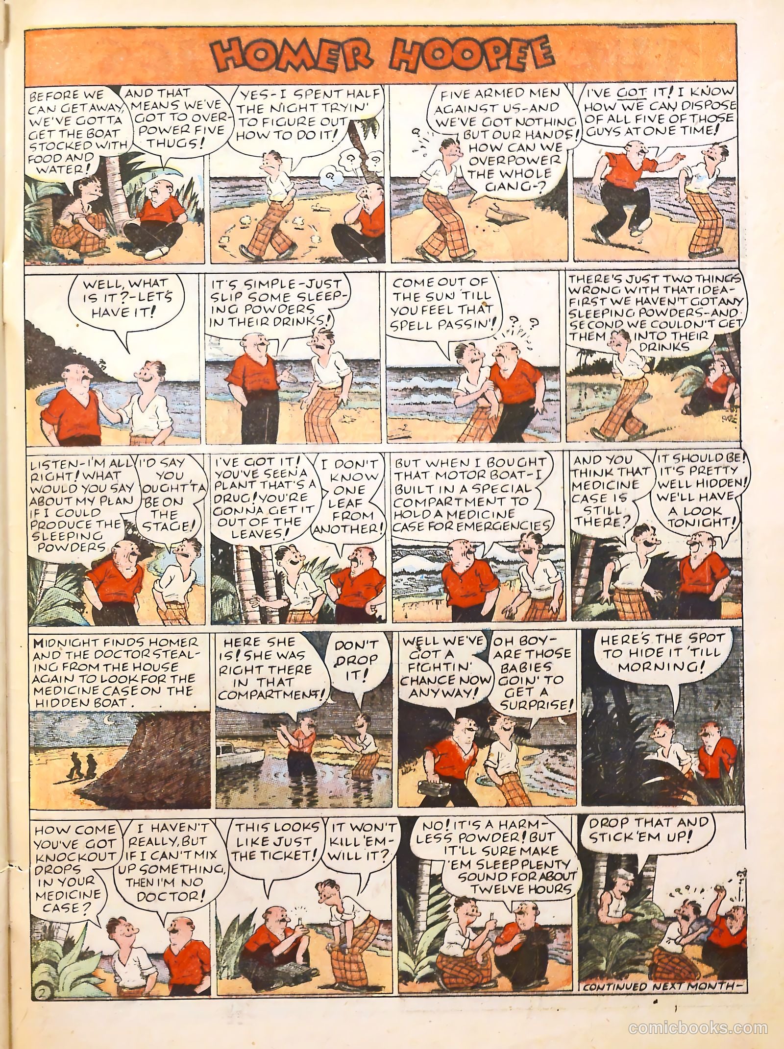 Famous Funnies #42 — page 59 of 64