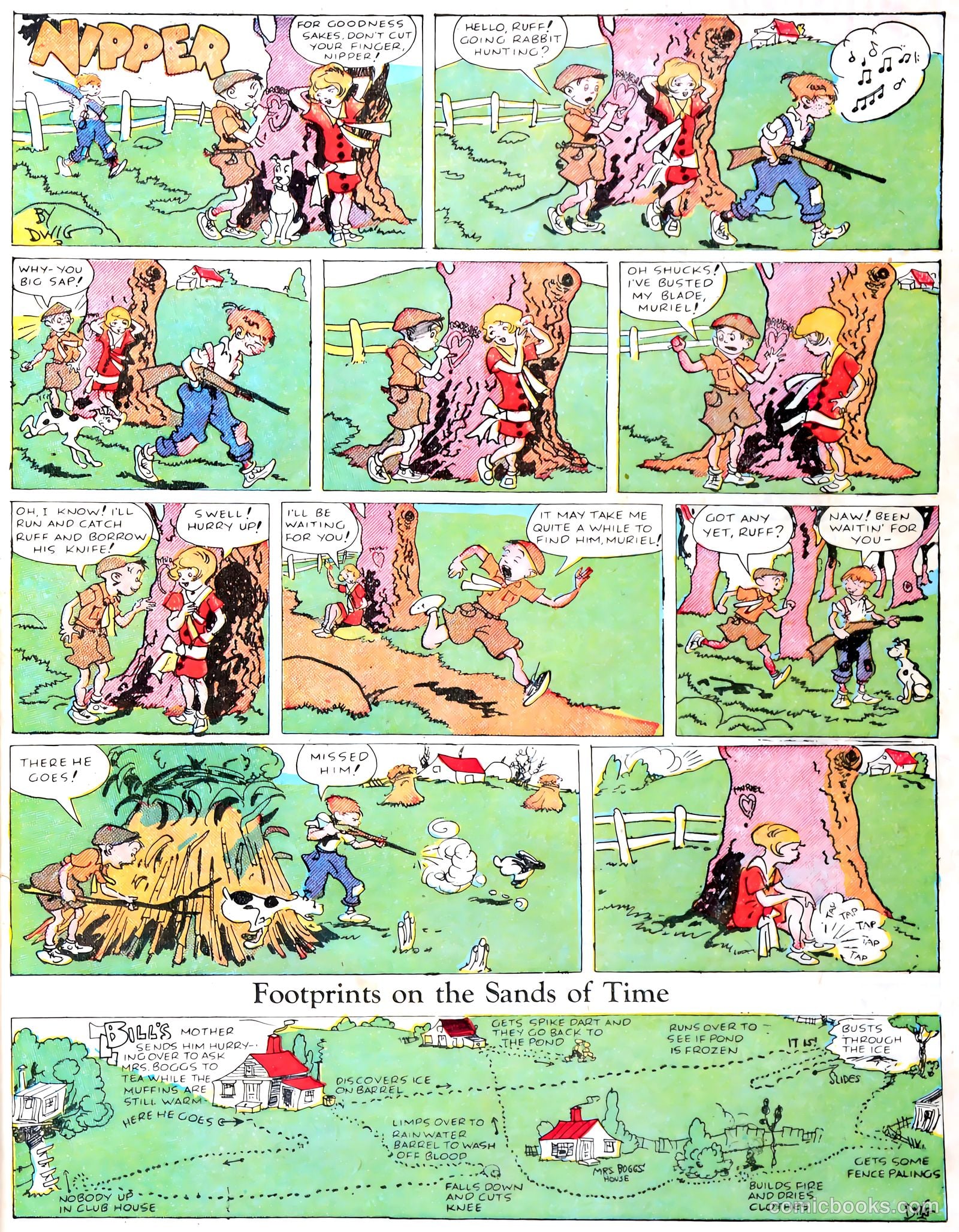 Famous Funnies #43 — page 11 of 63