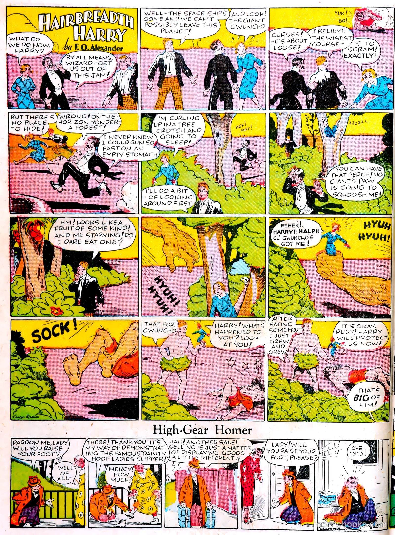 Famous Funnies #43 — page 16 of 63